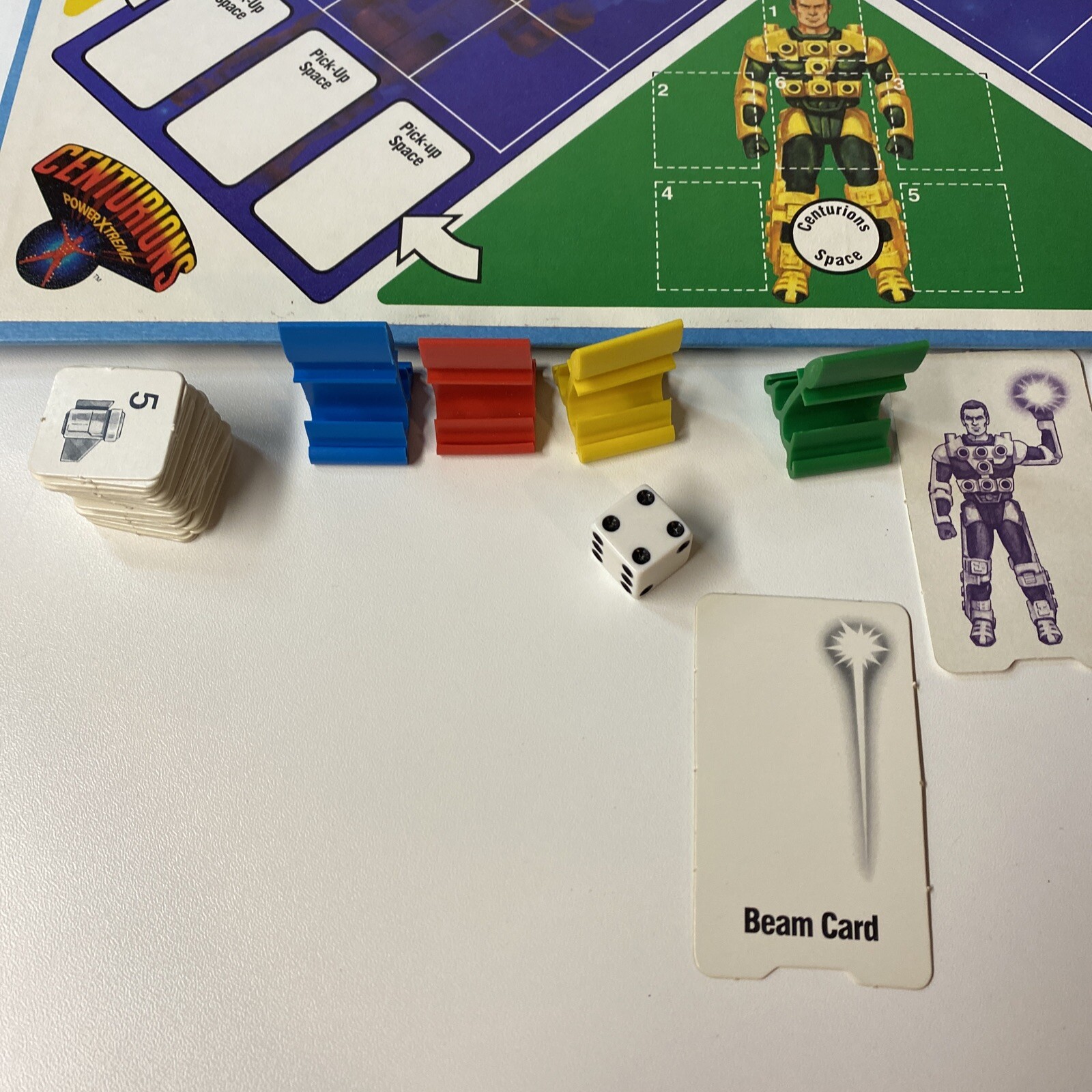 Vintage 1986 CENTURIONS POWER XTREME BOARD GAME PARKER BROTHERS COMPLETE RARE