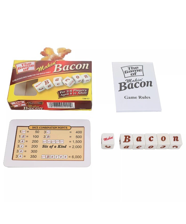 TDC Games Makin Bacon Dice Game