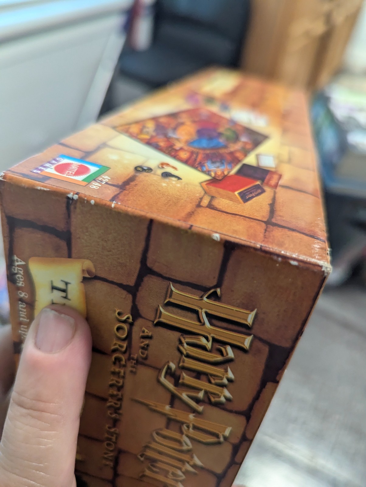 HARRY POTTER and the SORCERER’S STONE TRIVIA GAME 100% COMPLETE 2000 VINTAGE