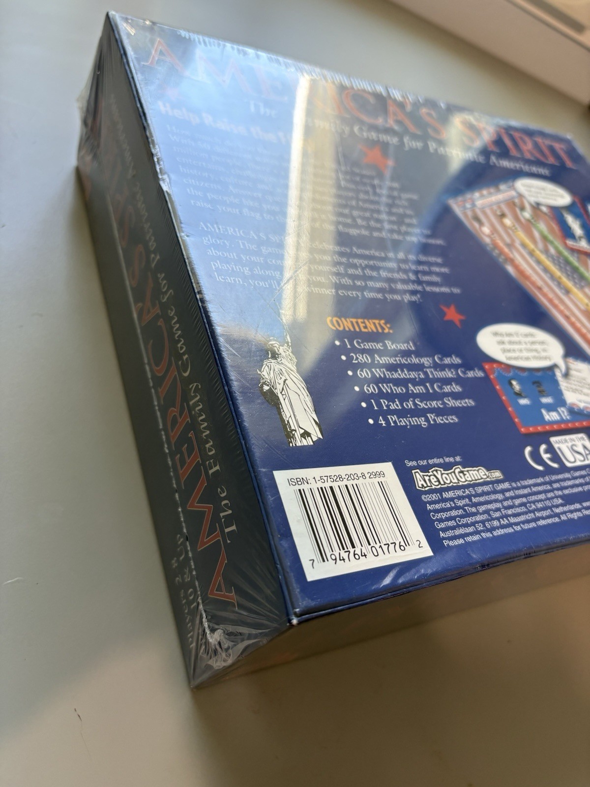 America’s Spirit The Family Game for Patriotic Americans Board Game, 01776