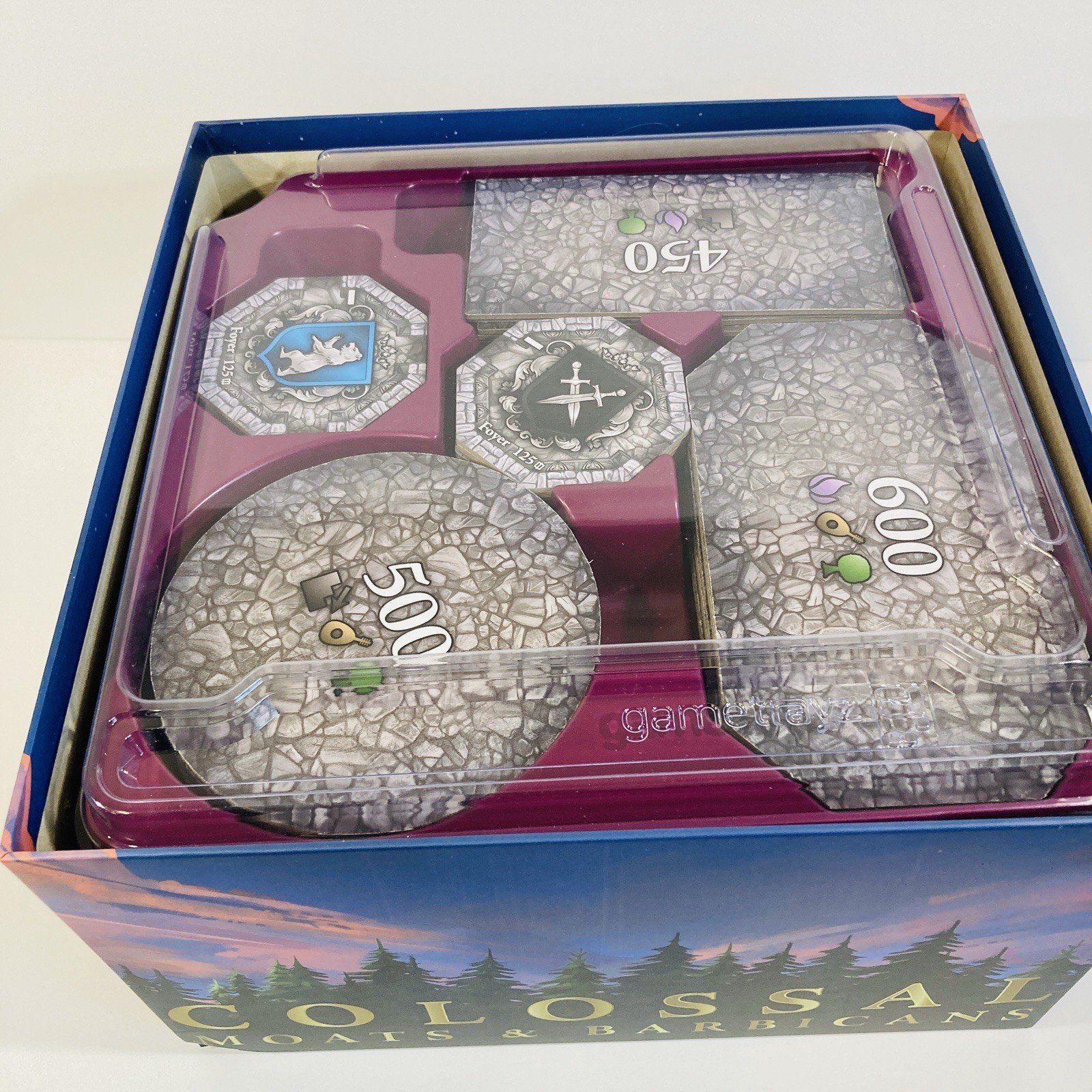 CASTLES OF MAD KING LUDWIG COLOSSAL EXPANSION Collector’s Ed w/Moats & Barbicans