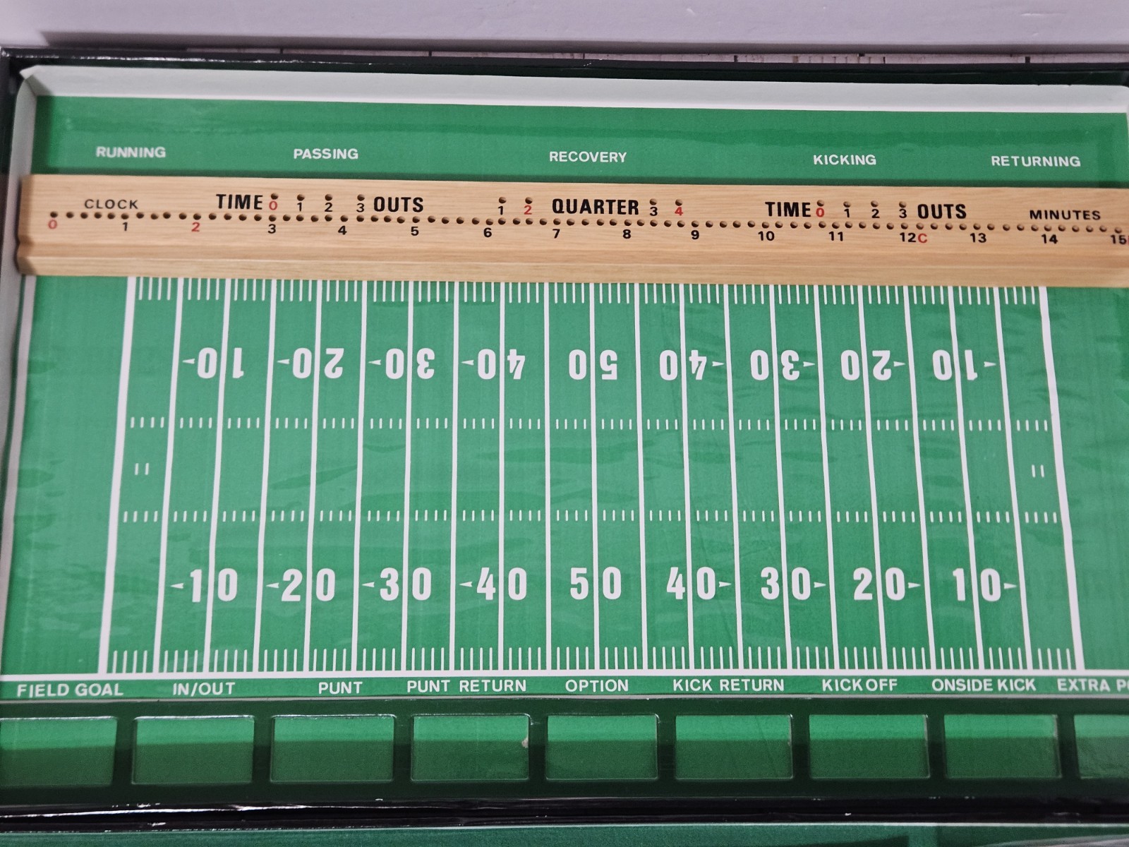 Football Fever The Game Cards Dice Hansen 1985 Vintage Board Game 100% Complete