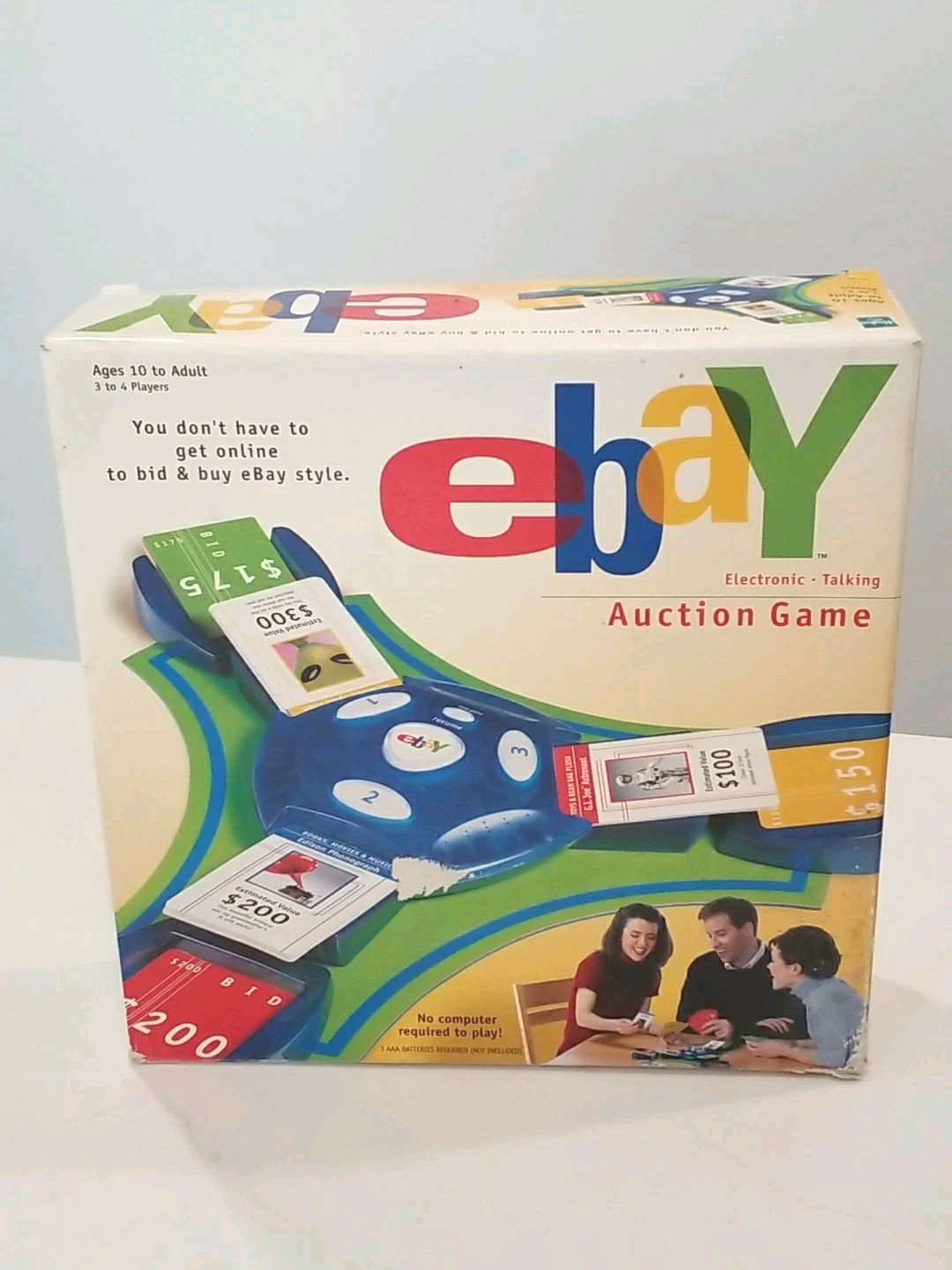 Ebay Electronic Auction Game Parker Brothers 🤖🤖FREE SHIPPING 🤖🤖