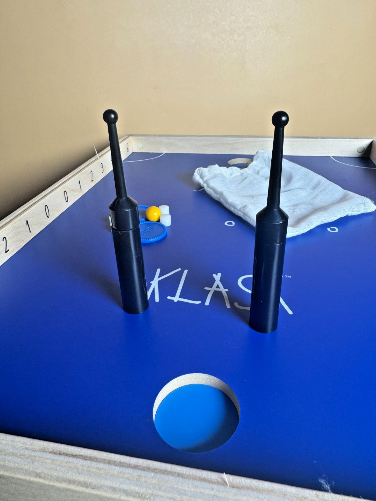 Klask Magnetic Skill Game Tabletop Board Game with Accessories & Box