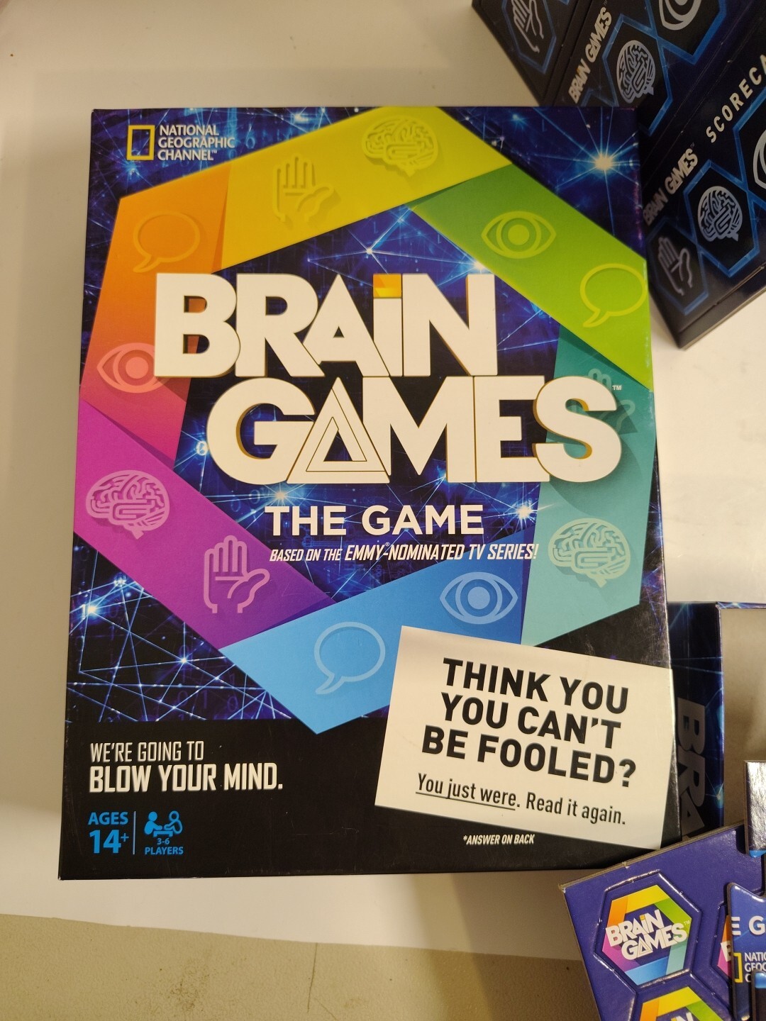 New Brain Games The Game Based on the Emmy Nominated National Geographic Channel