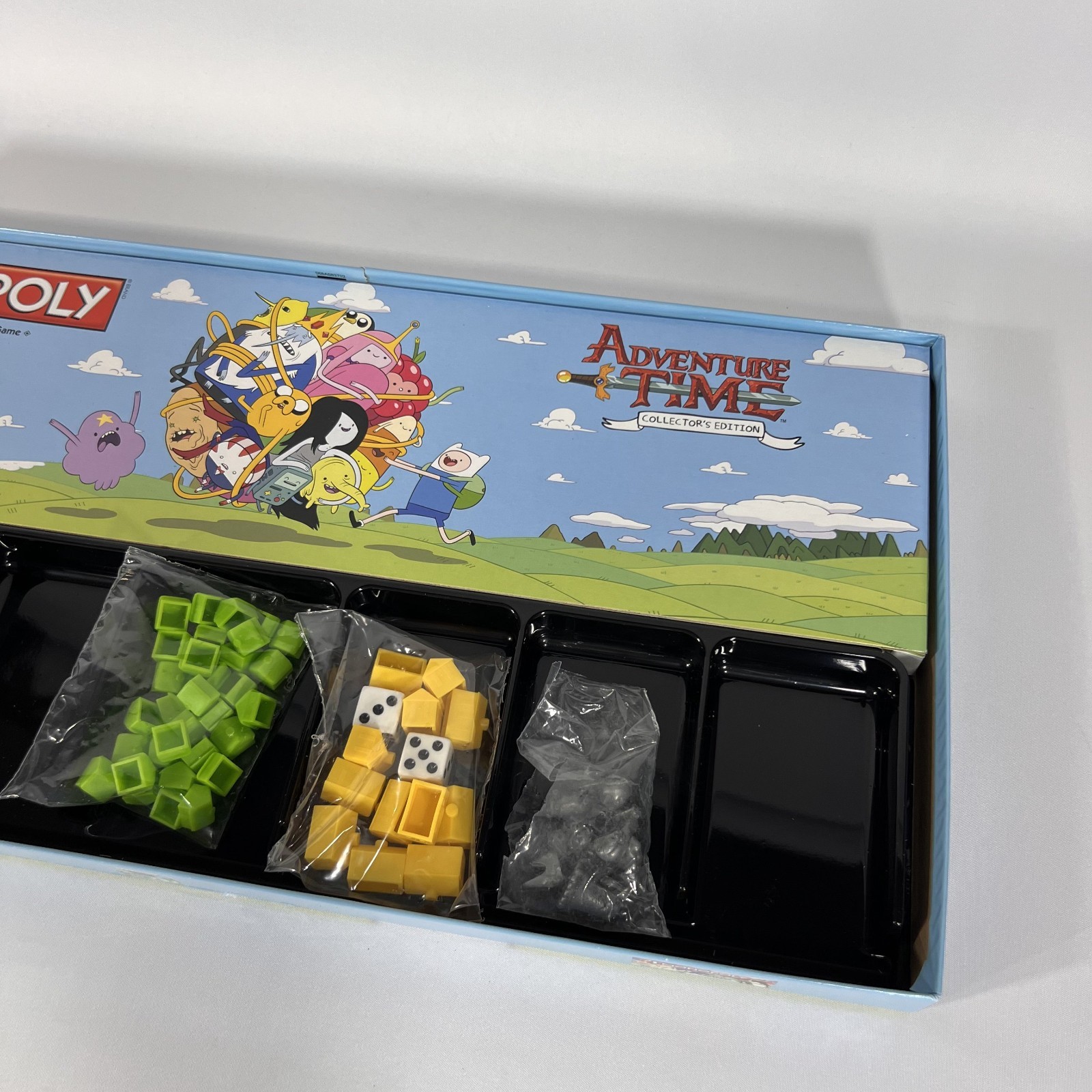 Monopoly Adventure Time Collector’s Edition Board Game Cartoon Network COMPLETE