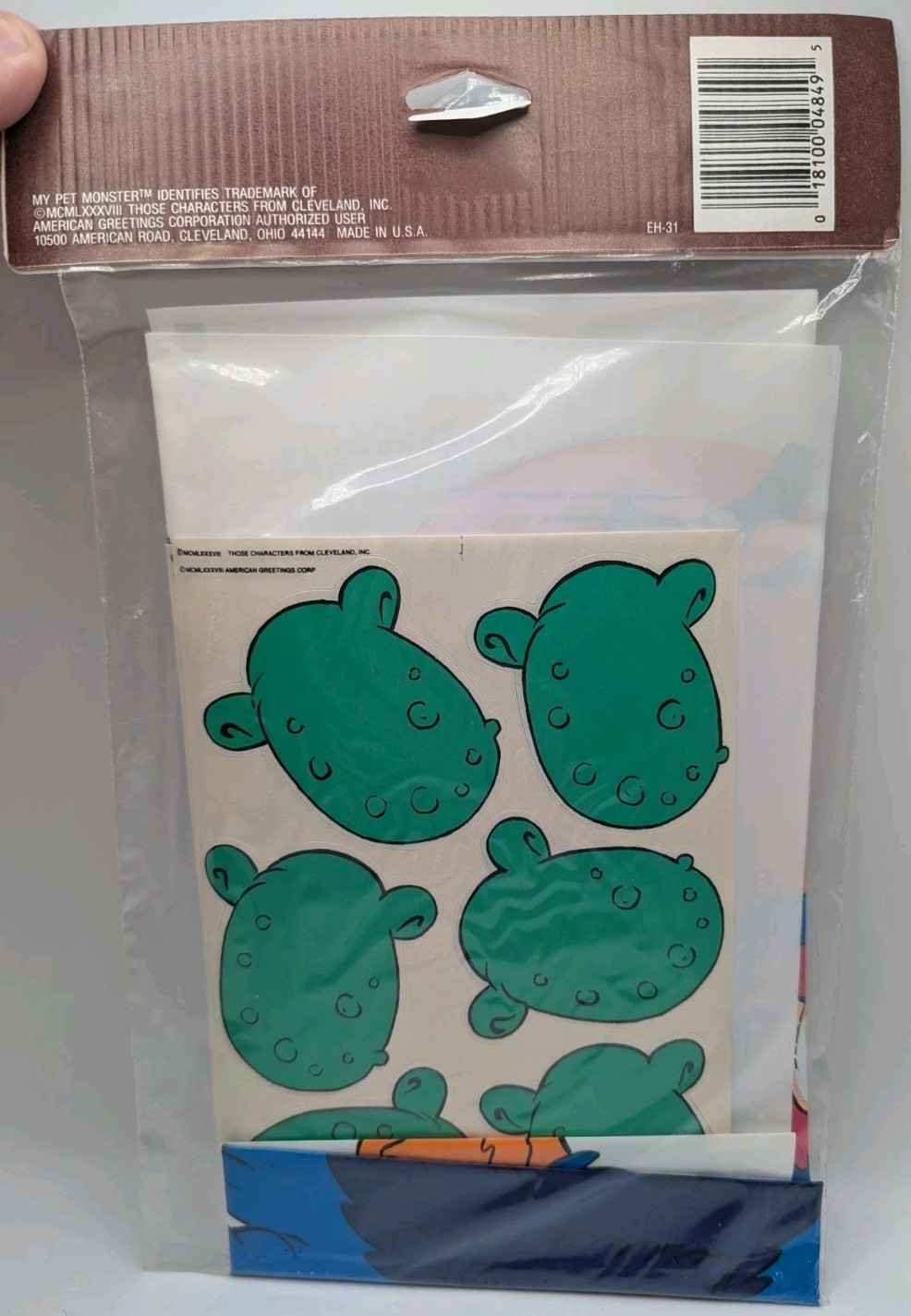 Vintage 1980’s NEW MY PET MONSTER HALLOWEEN PARTY GAME! Horror Collect Play READ