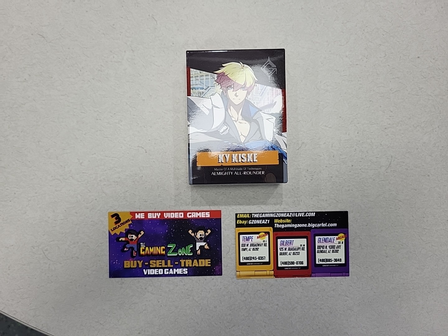 Guilty Gear Strive Board Game – Demo Deck