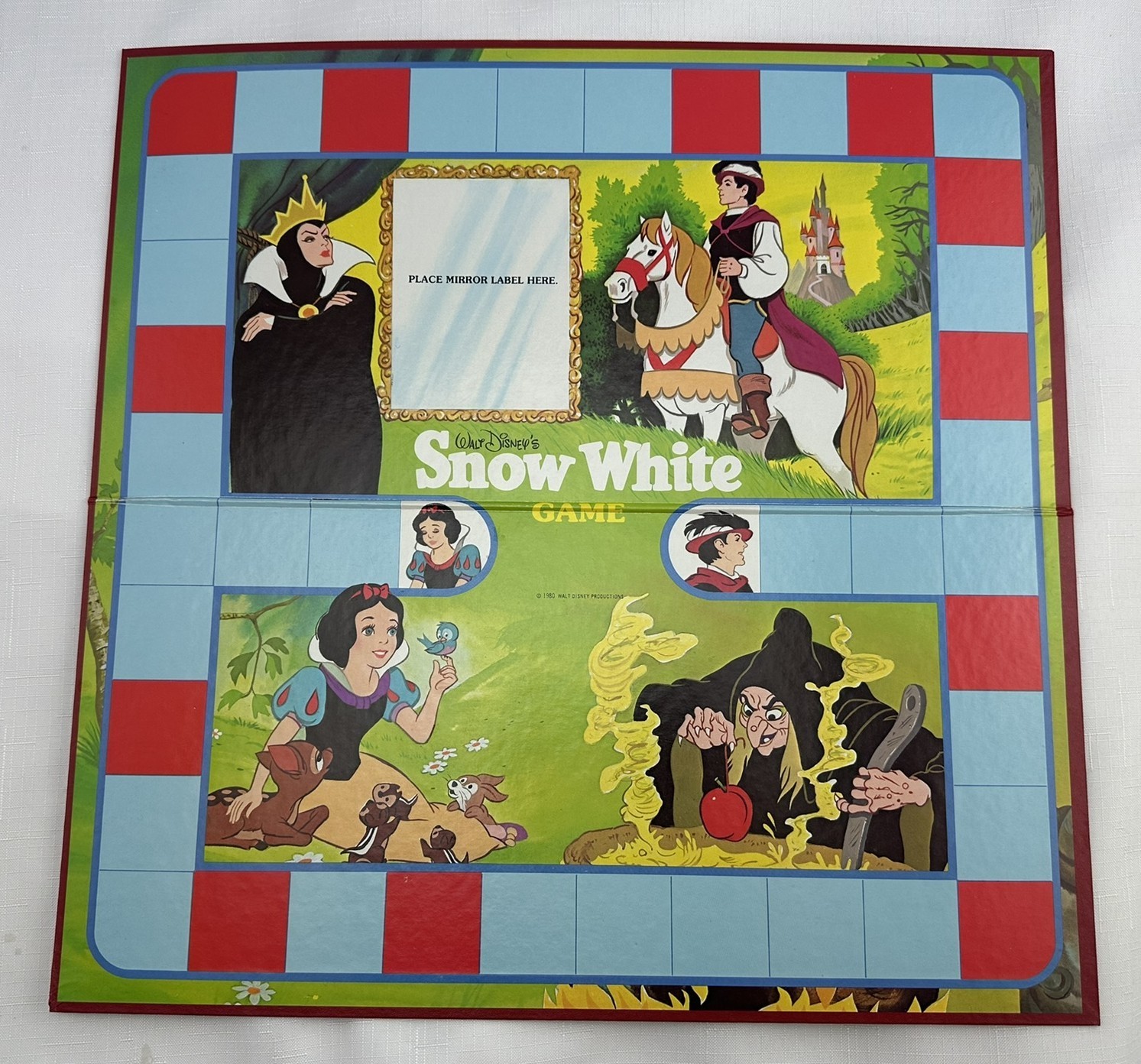 1980 Snow White Game by Whitman Complete in Great Condition FREE SHIPPING