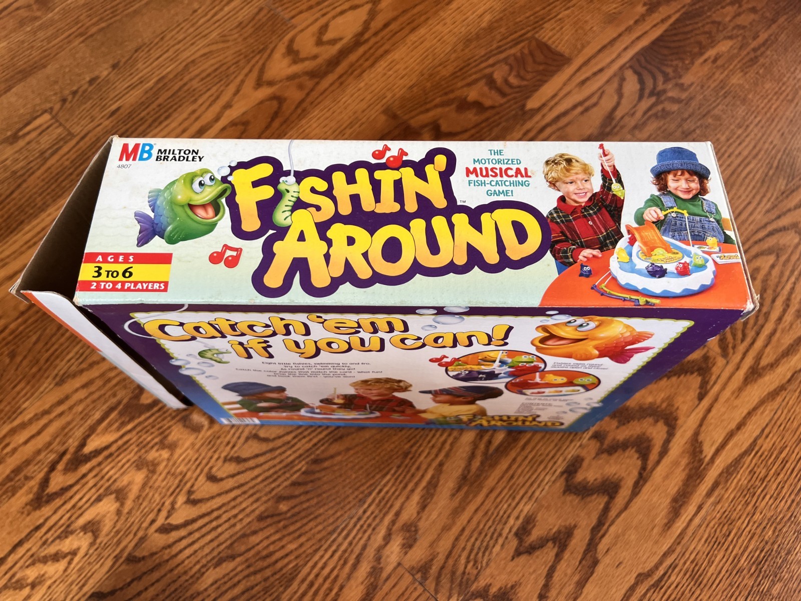 VTG 1997 Fishin’ Around Game Milton Bradley 100% COMPLETE! Works!