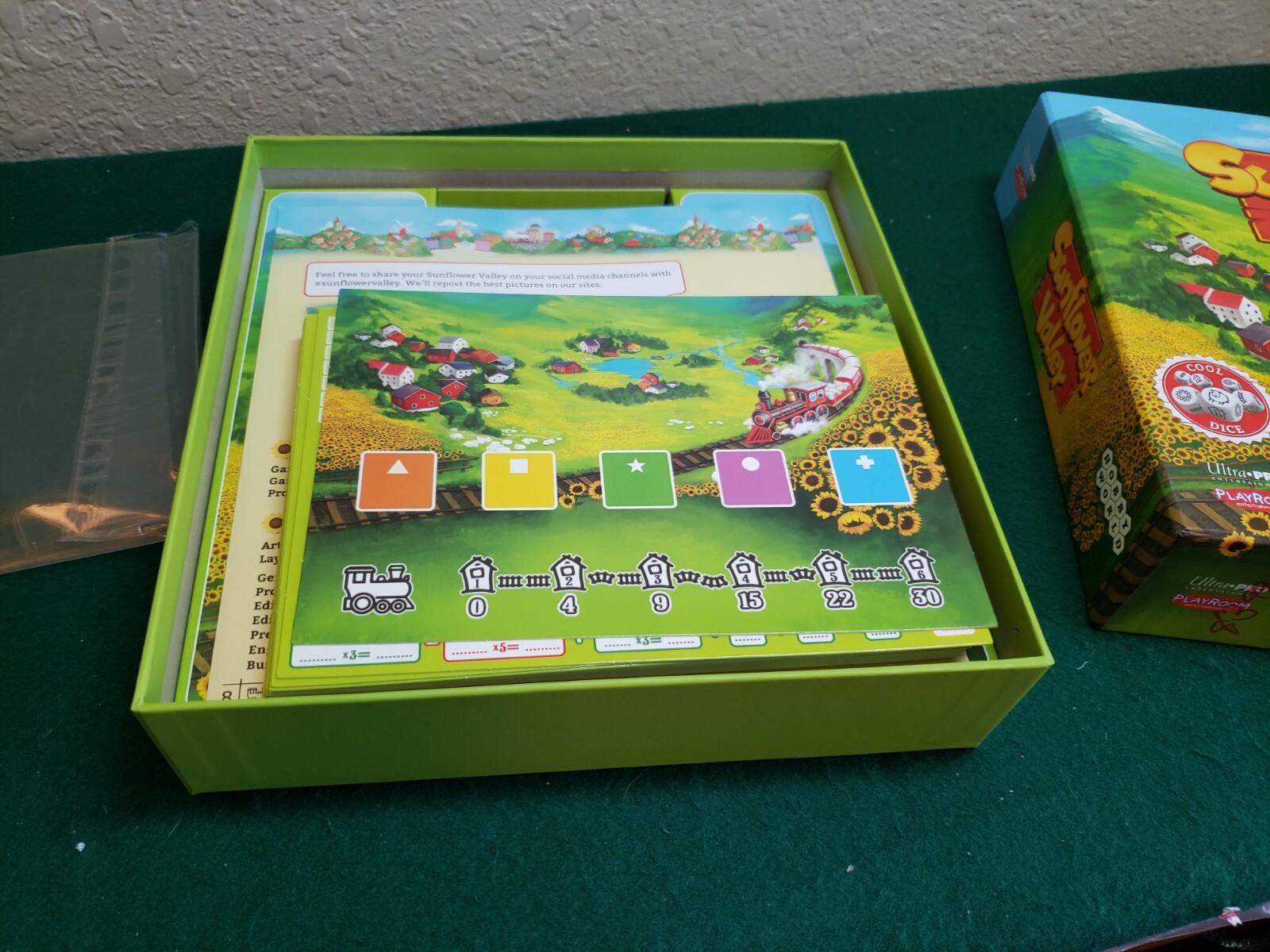Sunflower Valley, Playroom Entertainment, pre-owned, Complete