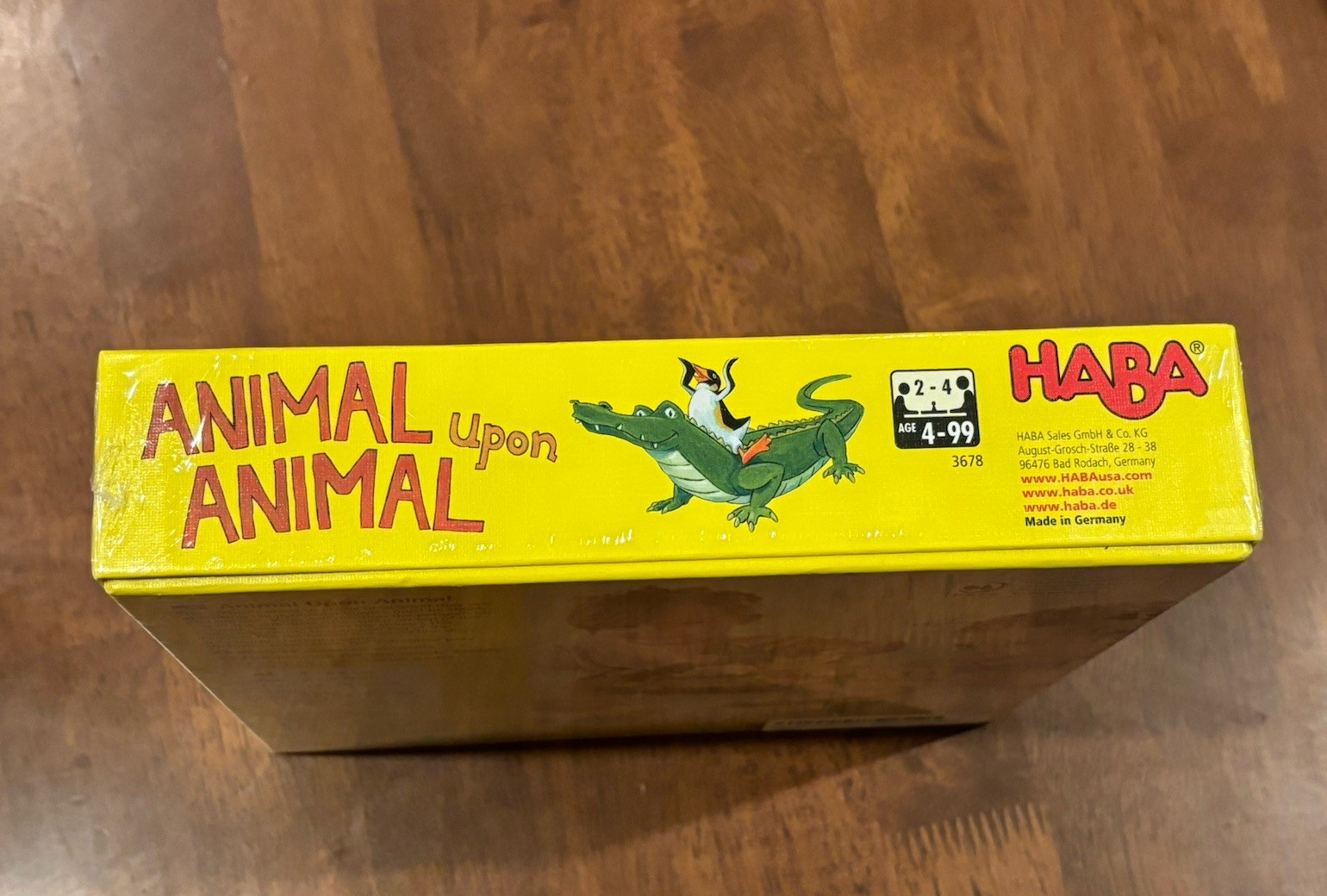 Animal Upon Animal HABA 3678 Factory Sealed Kids Stacking Game Made in Germany