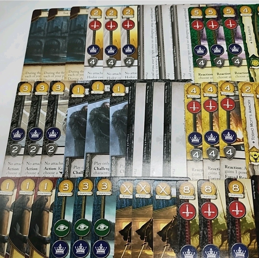No Middle Ground Game Of Thrones LCG Expansion Westeros Cycle Pack 4 *No Box*
