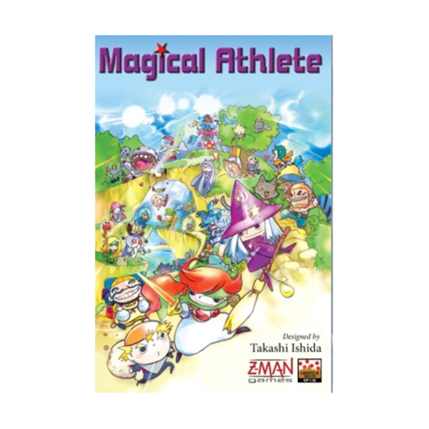 Z-Man Boardgame Magical Athlete Box VG+/NM