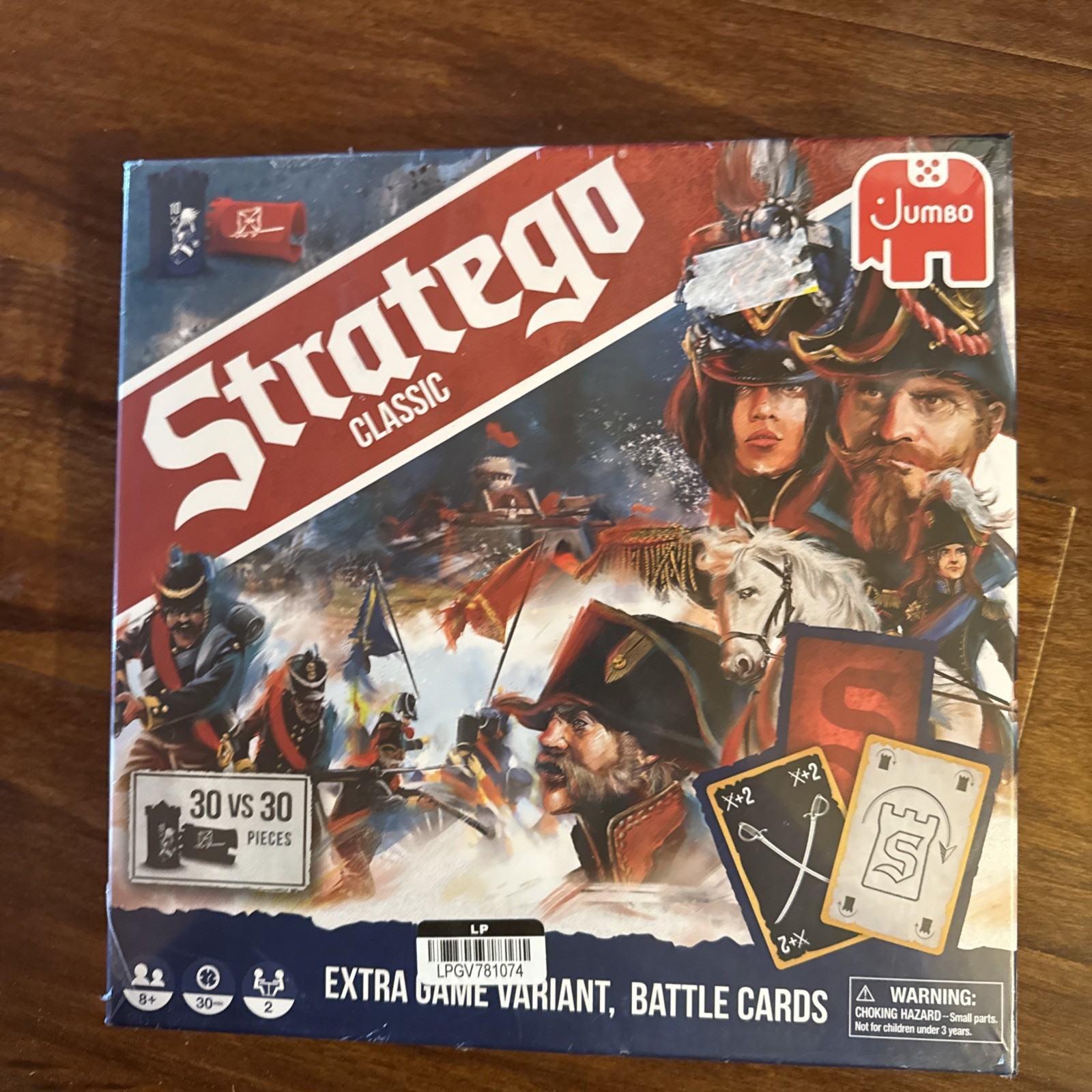 NEW & SEALED! Stratego Classic Board Game War Strategy Game With Battle Cards