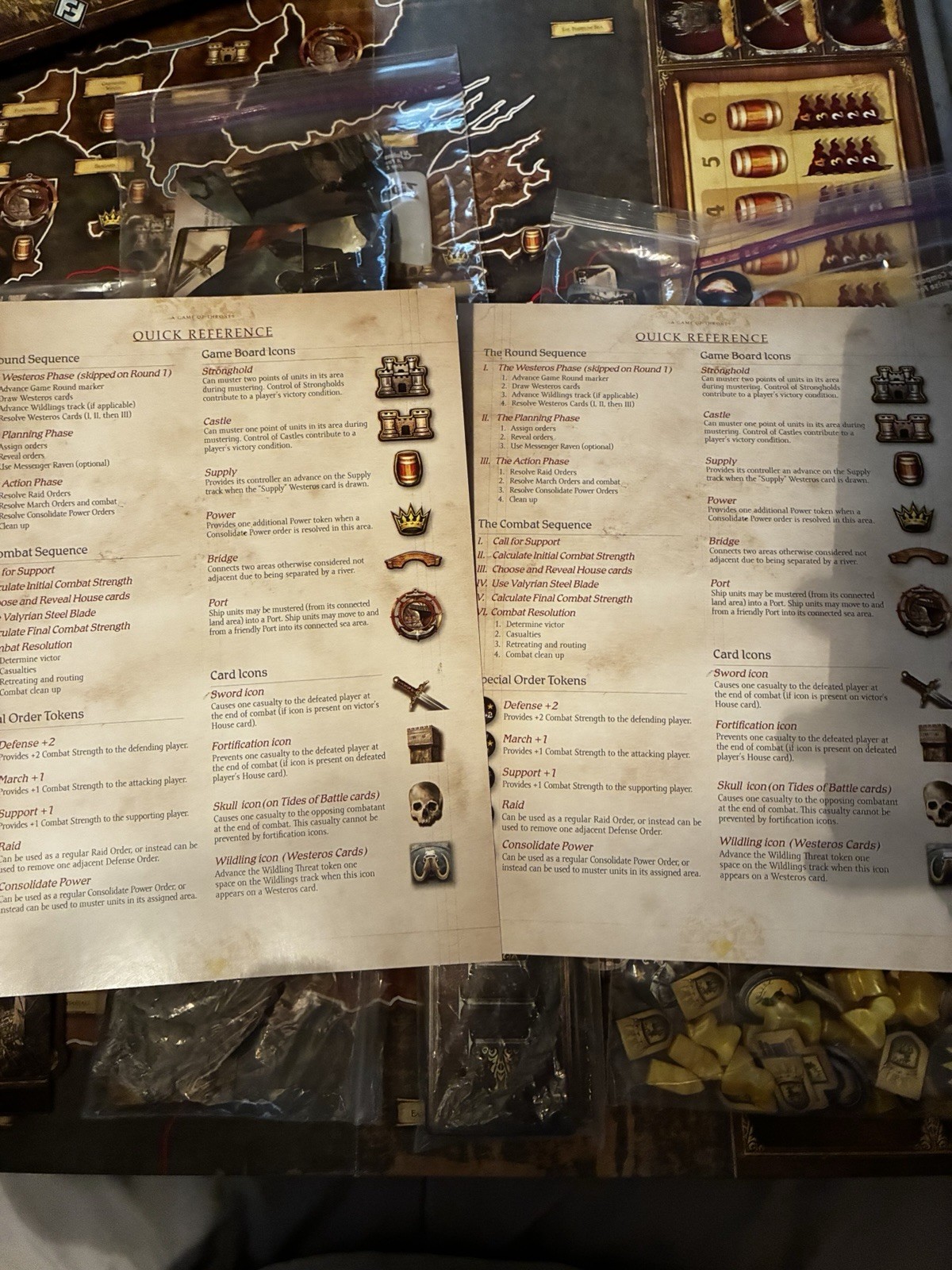A Game of Thrones: The Board Game Second Edition (Used) CIB