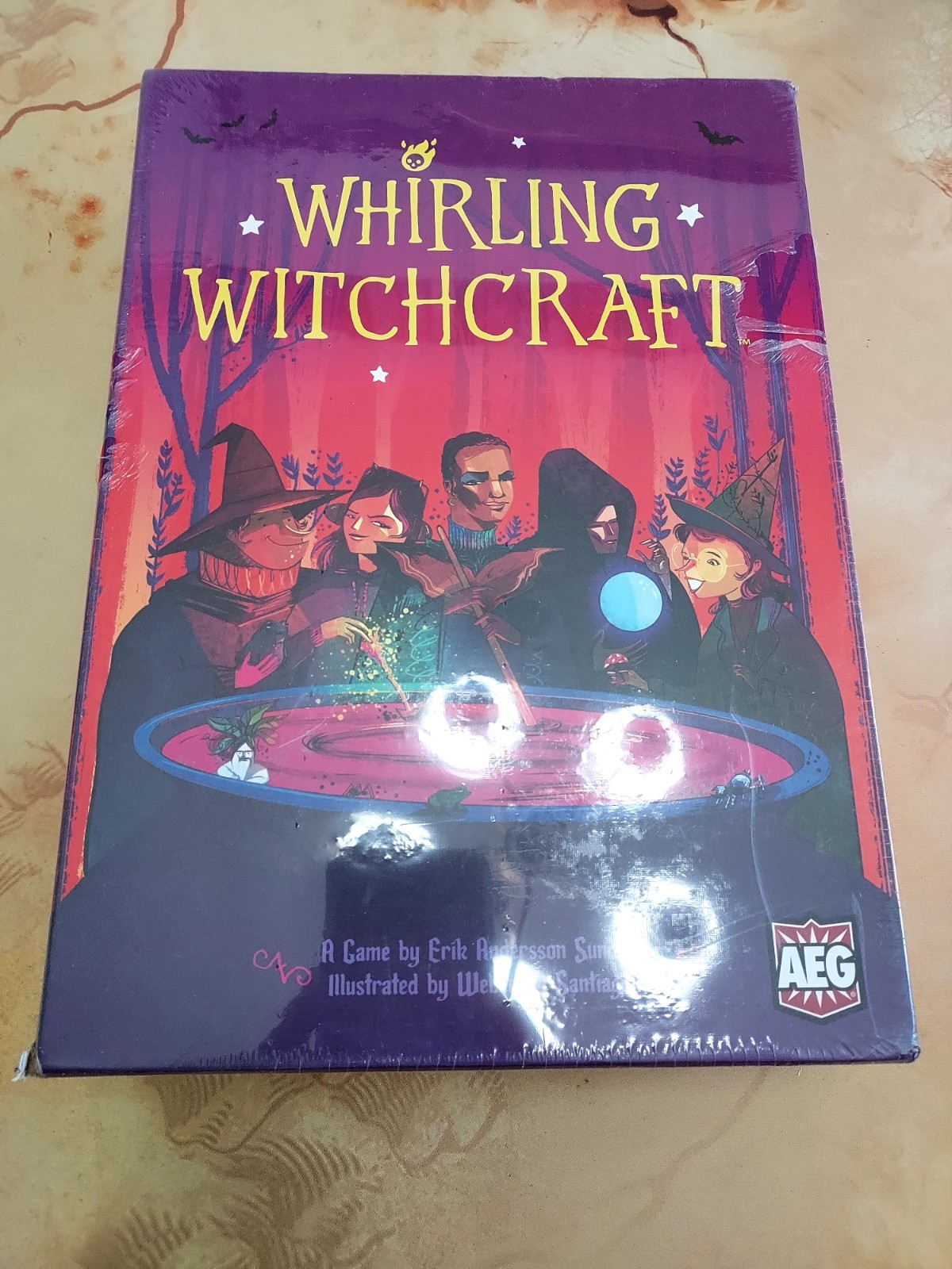 Whirling Witchcraft the Board Game by AEG