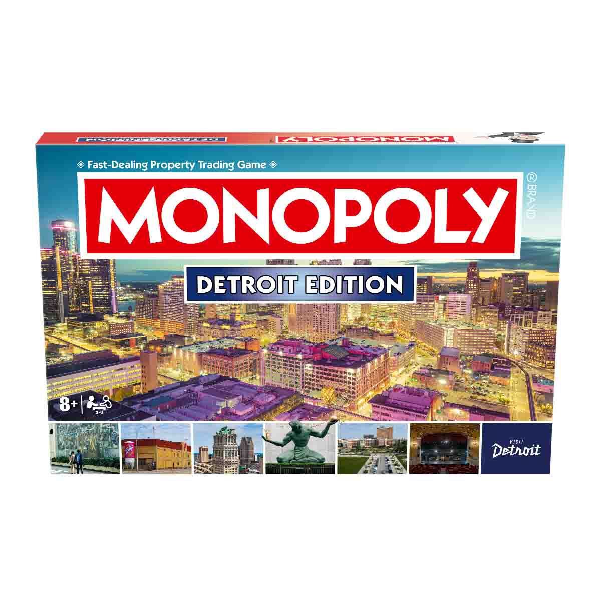 Detroit, MI Monopoly Board Game – New & Sealed