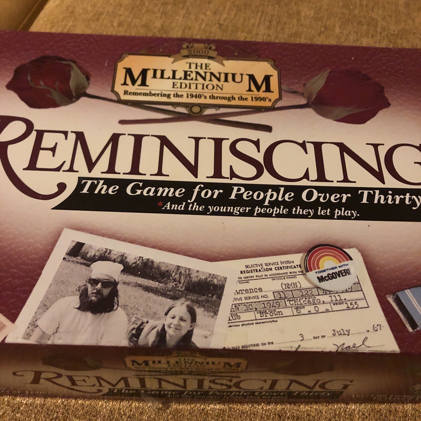 Reminiscing The game for People over 30 2000 Millennium Edition Free Gifts 🎁