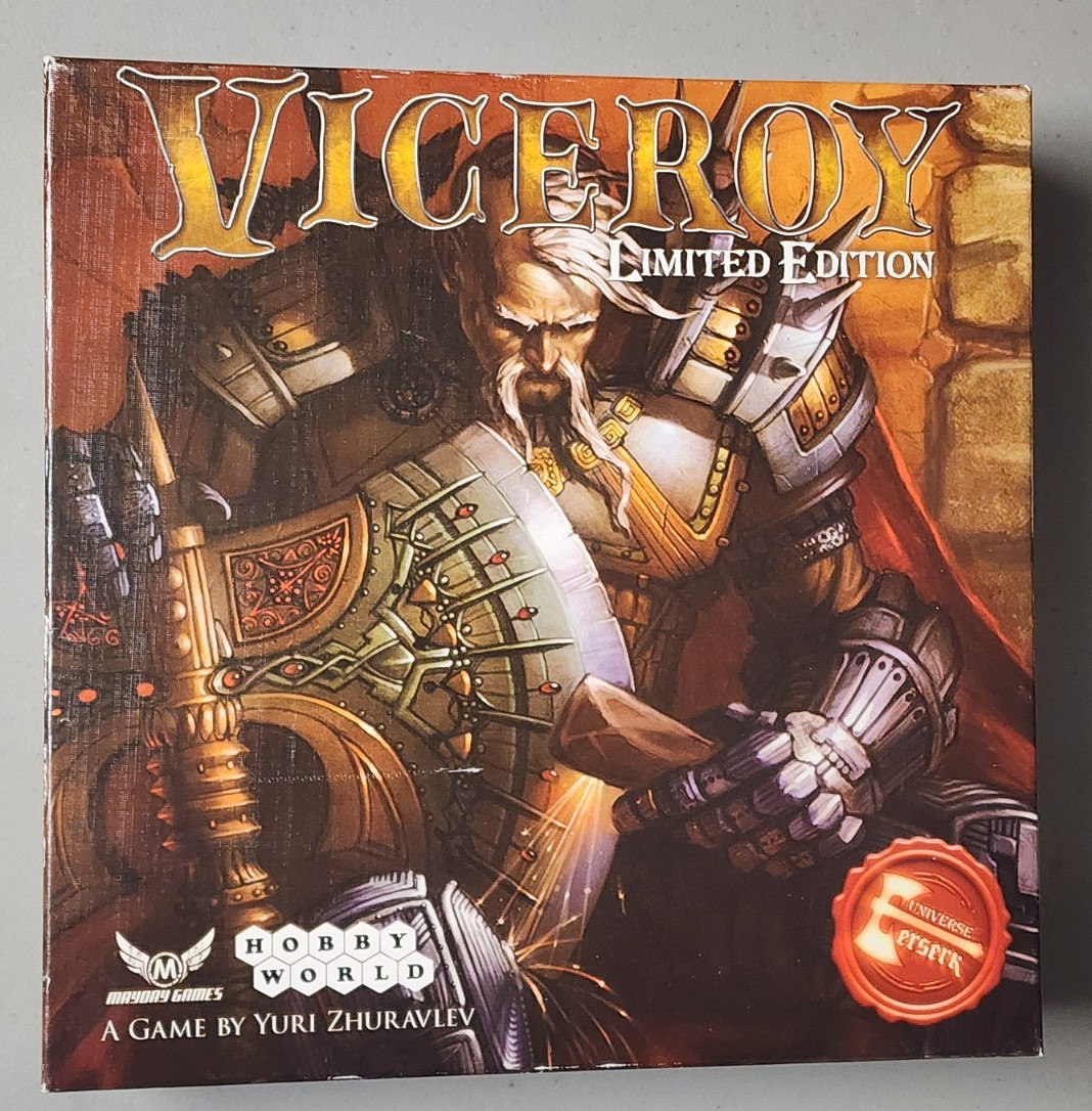 Viceroy, Kickstarter Limited Edition, Mayday Games, Complete Board Game