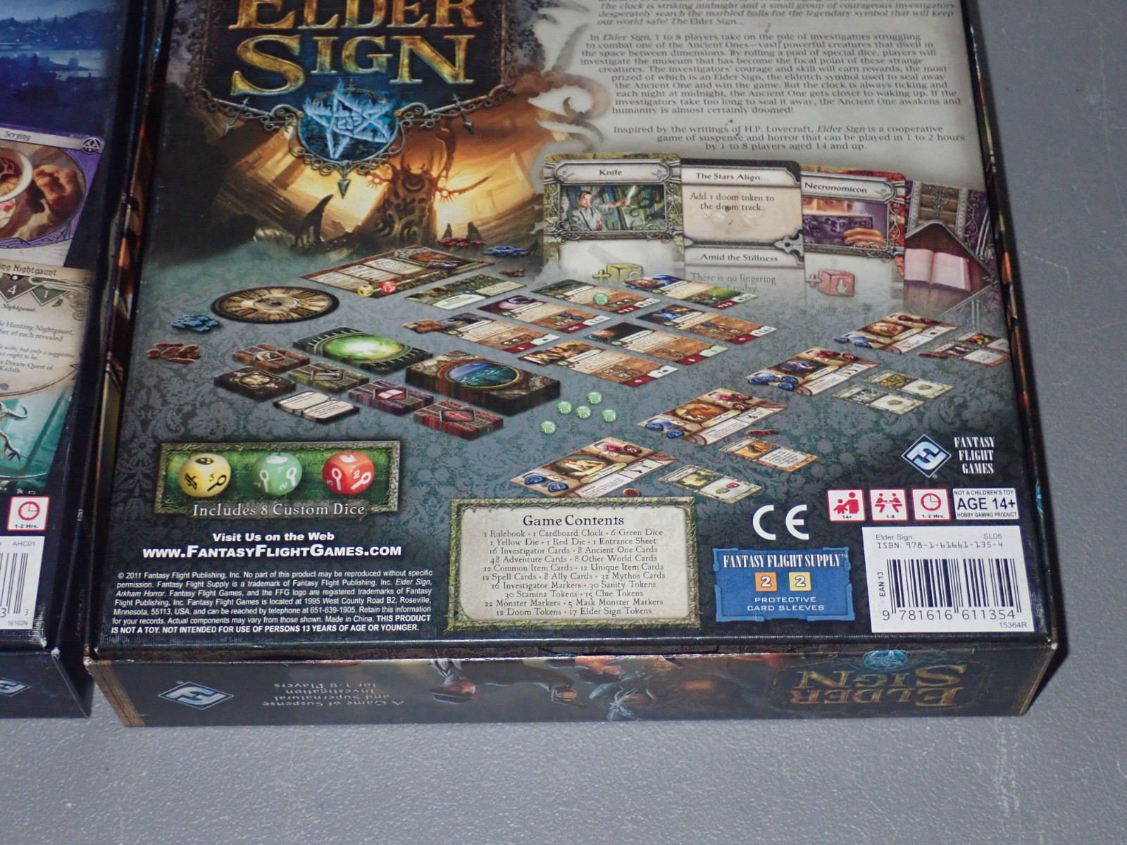 Arkham Horror The Card Game + Elder Sign Arkham Files