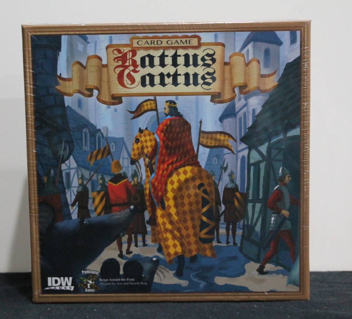 Rattus Cartus Card Game – IDW Games – Reign Amidst The Panic – New Sealed