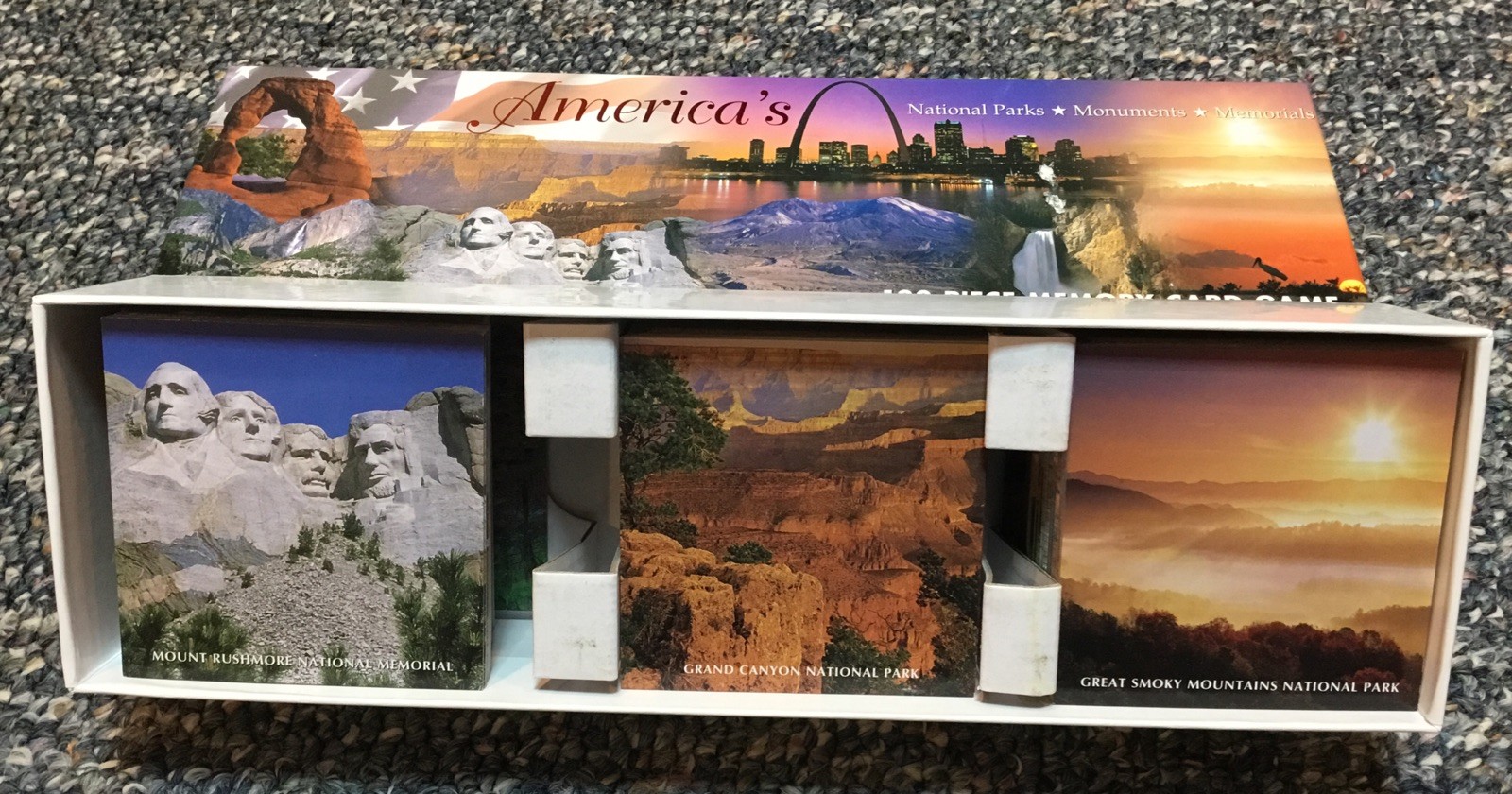 Memory Match America’s National Parks Monuments & Memorials Picture COMPLETE