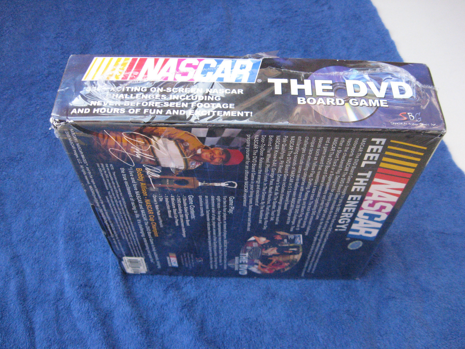 Nascar “The DVD Board Game” NEW FACTORY SEALED 2005