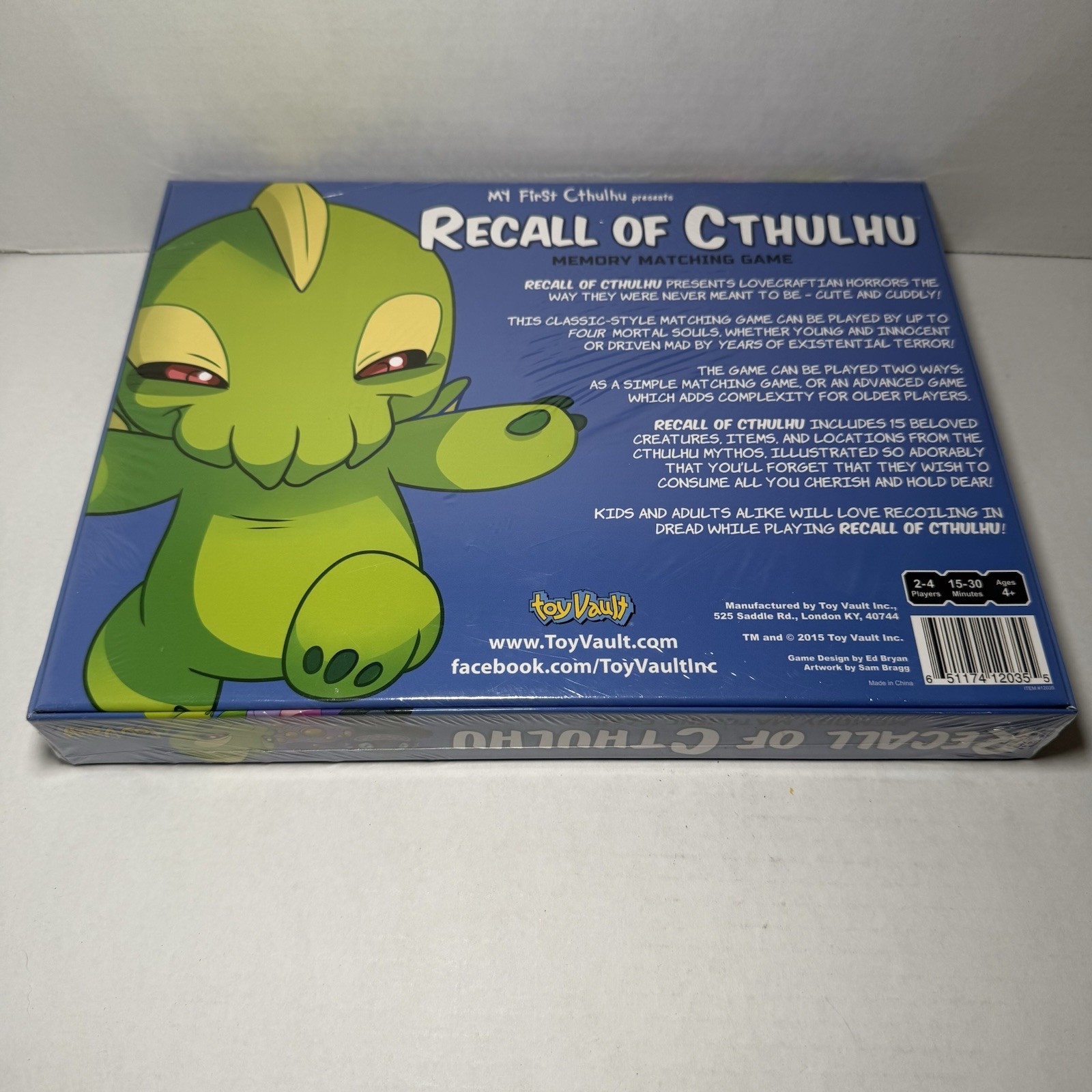 Recall of Cthulhu: A Children’s Memory Matching Game NEW SEALED