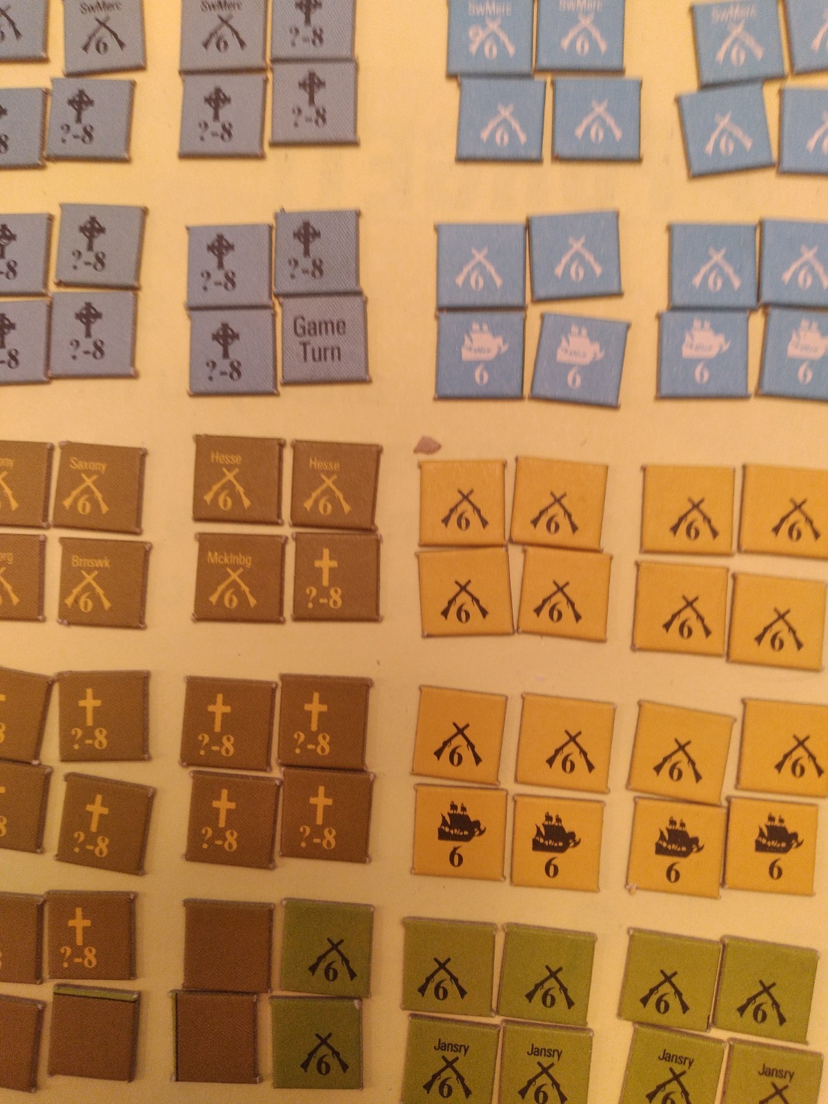 SPI Wargame Mighty Fortress, Complete
