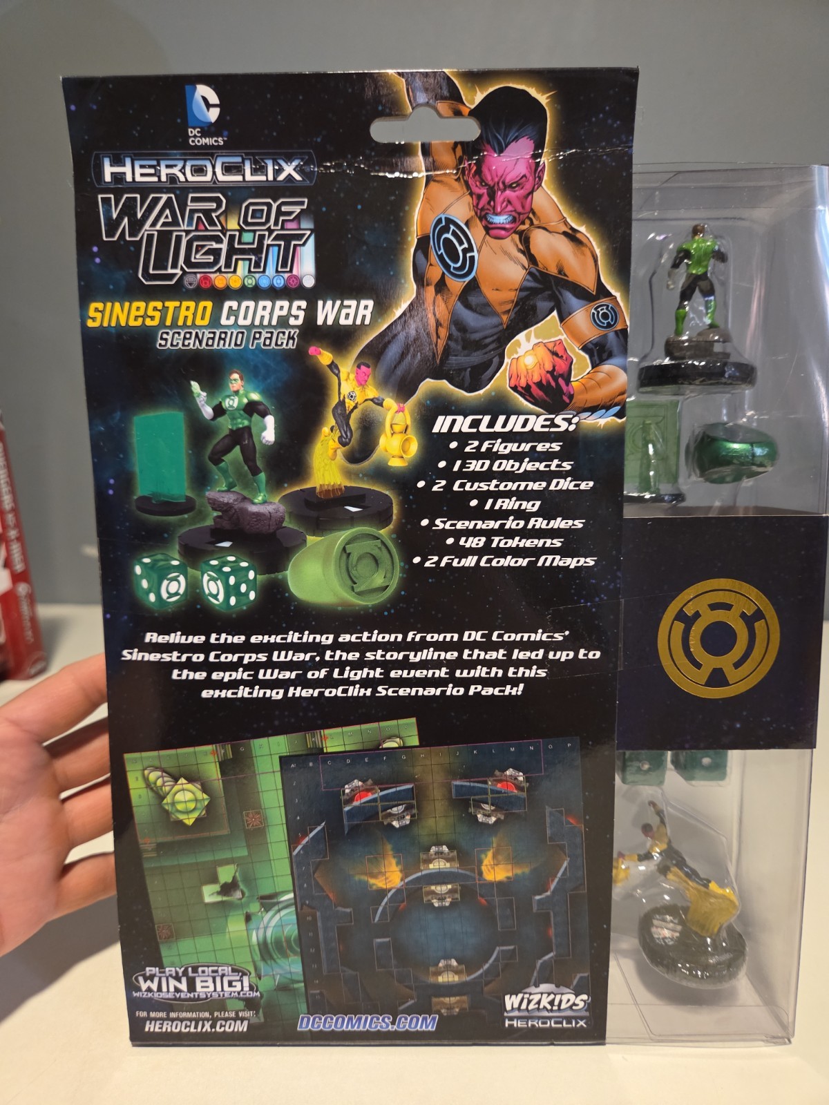 Heroclix DC Comics War Of Light Sinestro Corps Scenario – WizKids Games NIB