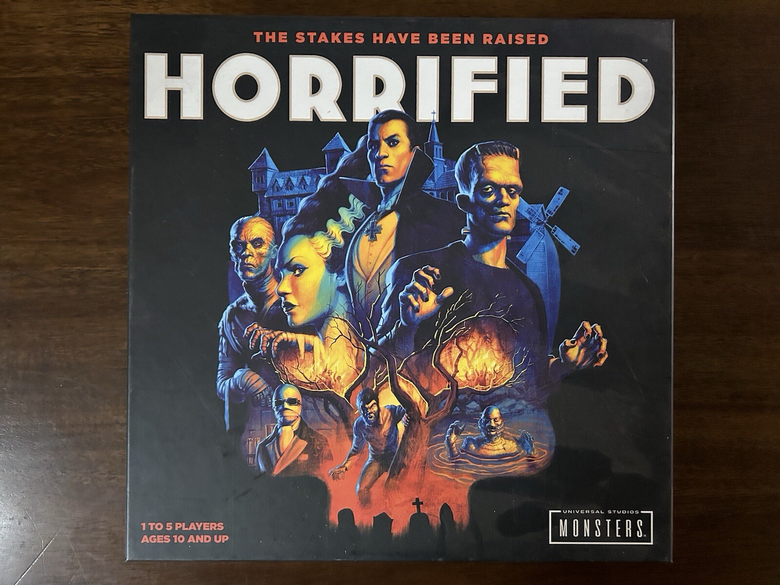 HORRIFIED! Board Game Bundle Universal & Greek Monsters (New/Unplayed)
