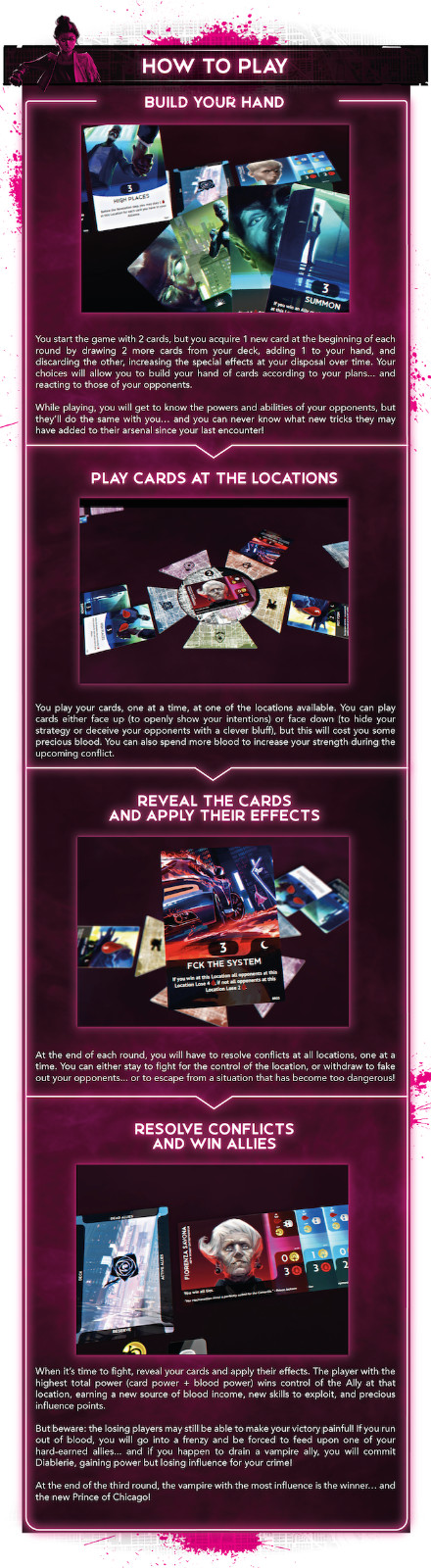 Vampire the Masquerade: Vendetta Kickstarter Ed ALL-IN by Horrible Games SEALED