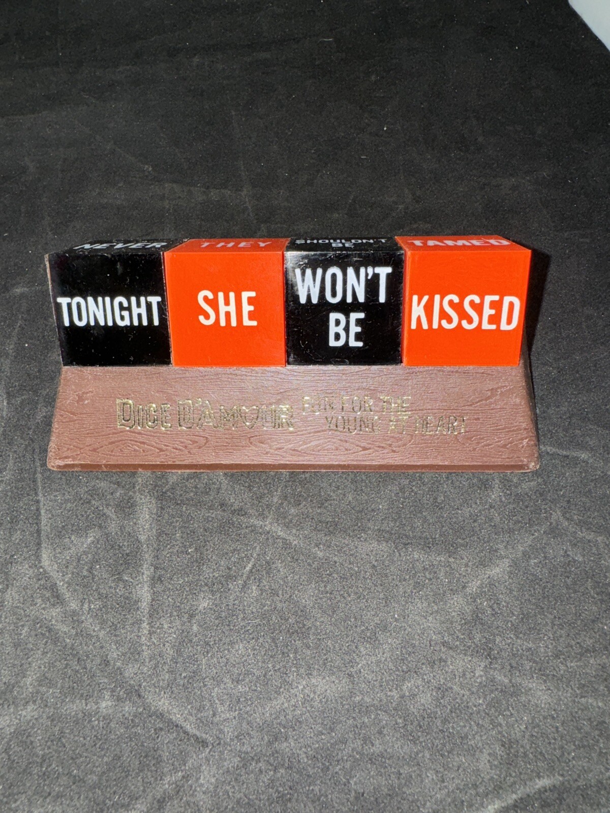 Vintage Dice D’Amour Adult Love Game Price Hong Kong NOS W/Box Naughty & Sexy