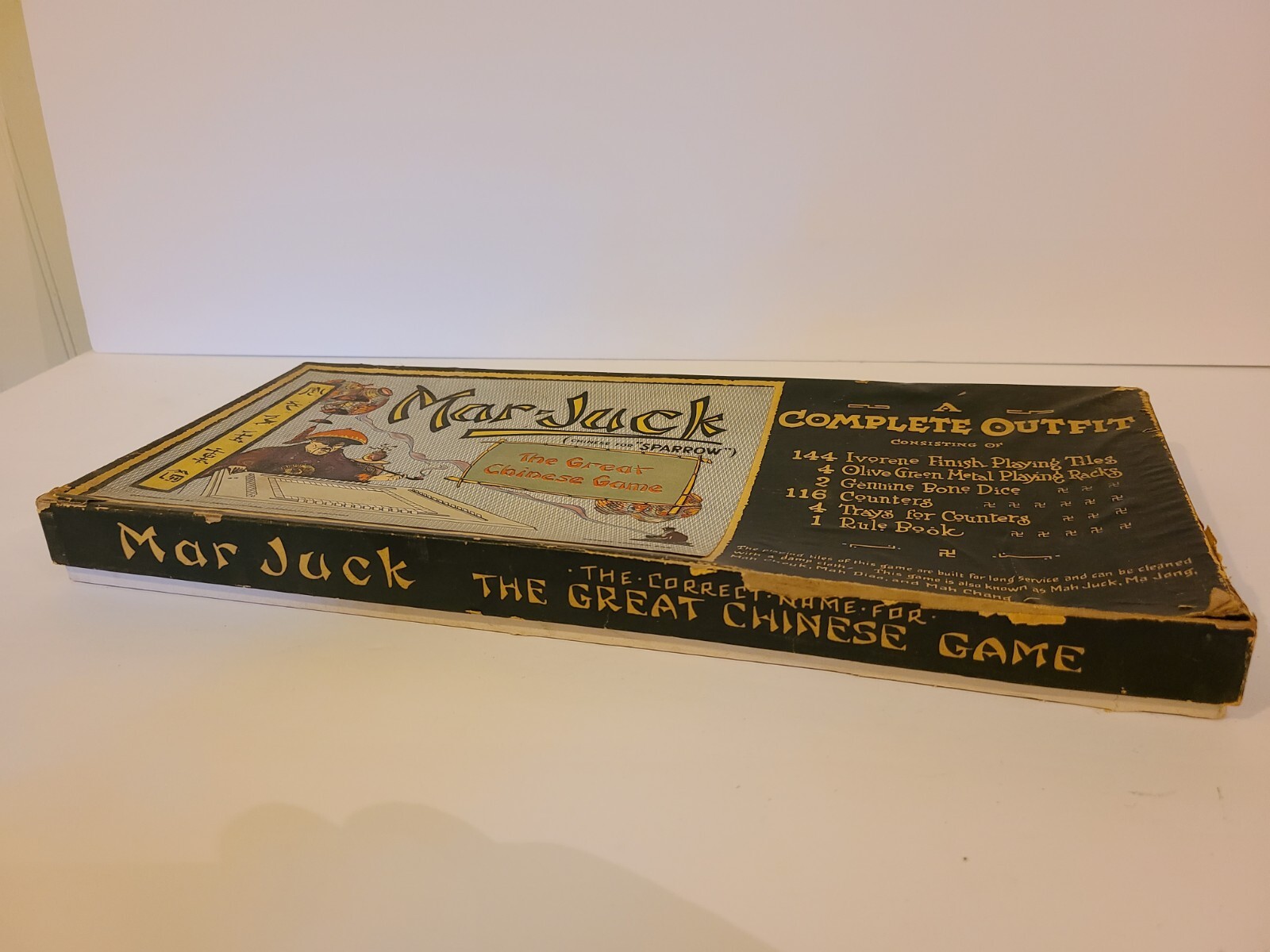 Vintage Board Game “Mar Juck” 1923
