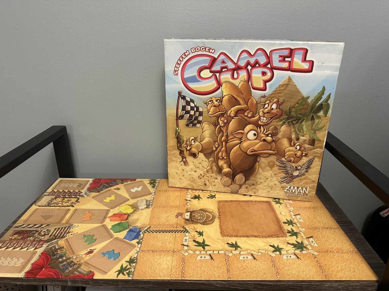 Camel Up Board Game First Edition Replacement Board
