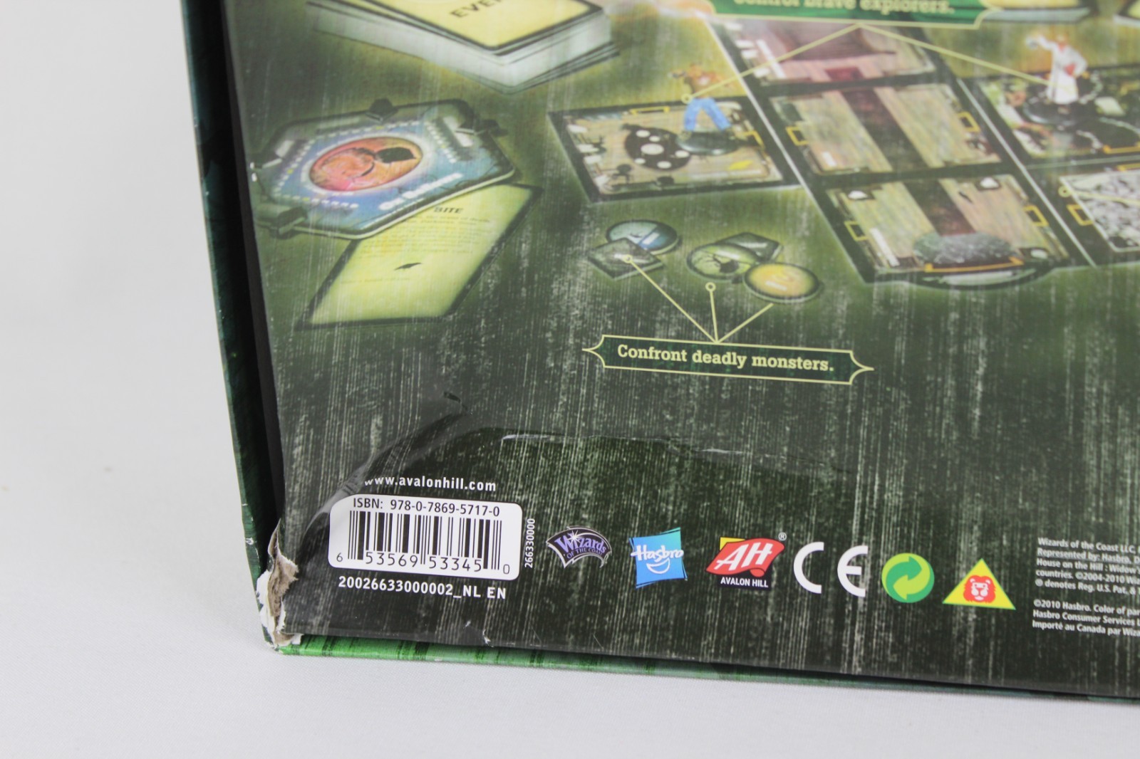 Betrayal at House on the Hill 2nd Edition Horror Board Game * Missing 3-Pieces