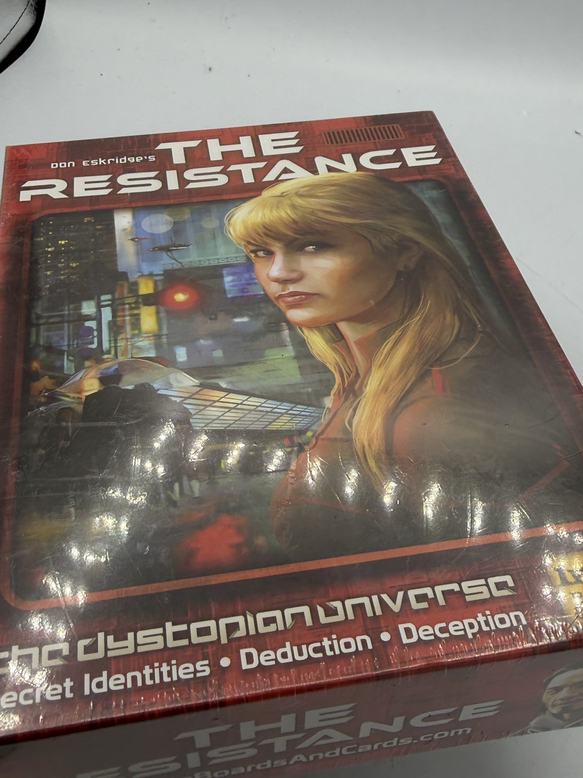 The Resistance Deduction Game Indie Boards & Cards Eskridge 2012 – NEW