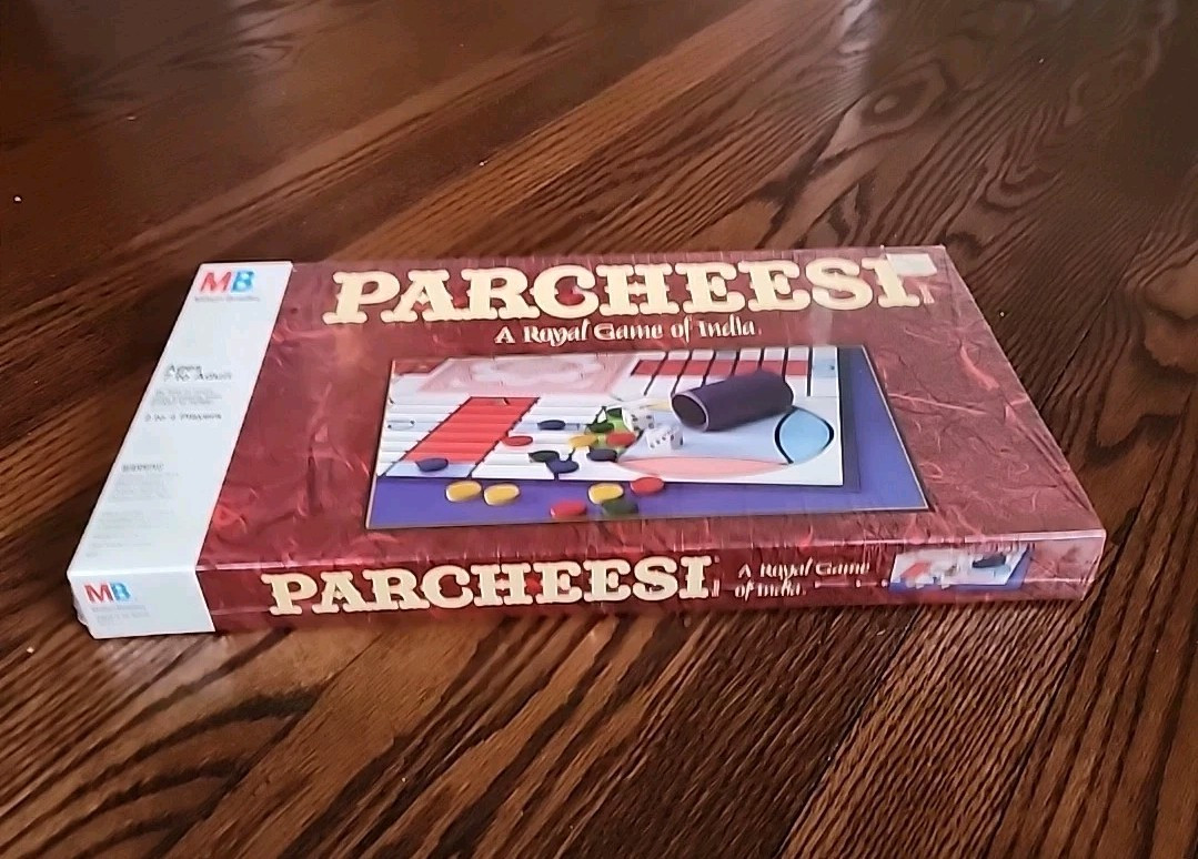 NEW Vintage 1989 Milton Bradley PARCHEESI Board Game 4037 SEALED