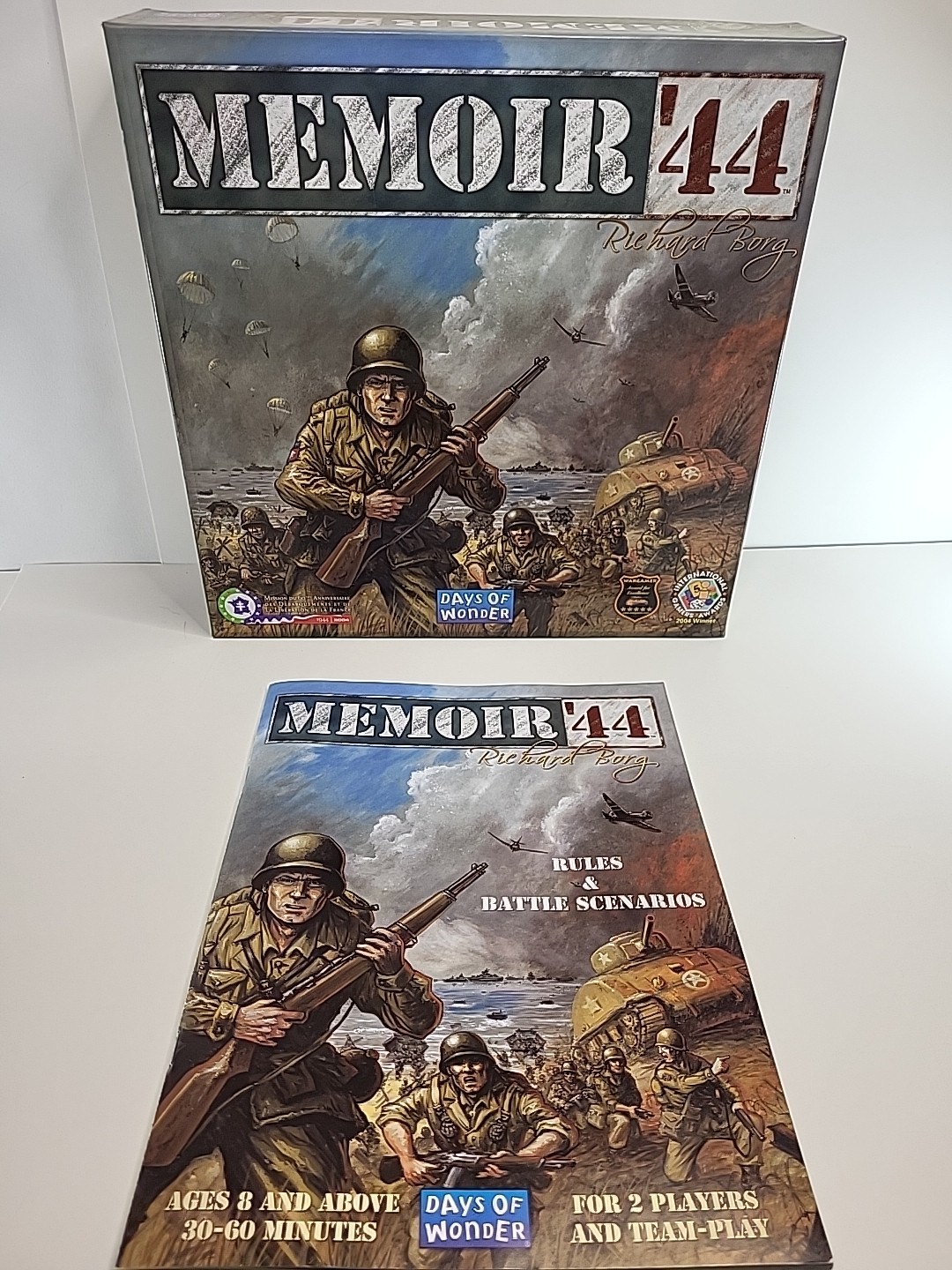 Days of Wonder Memoir ’44 Board Game – Complete Richard Borg Very Good