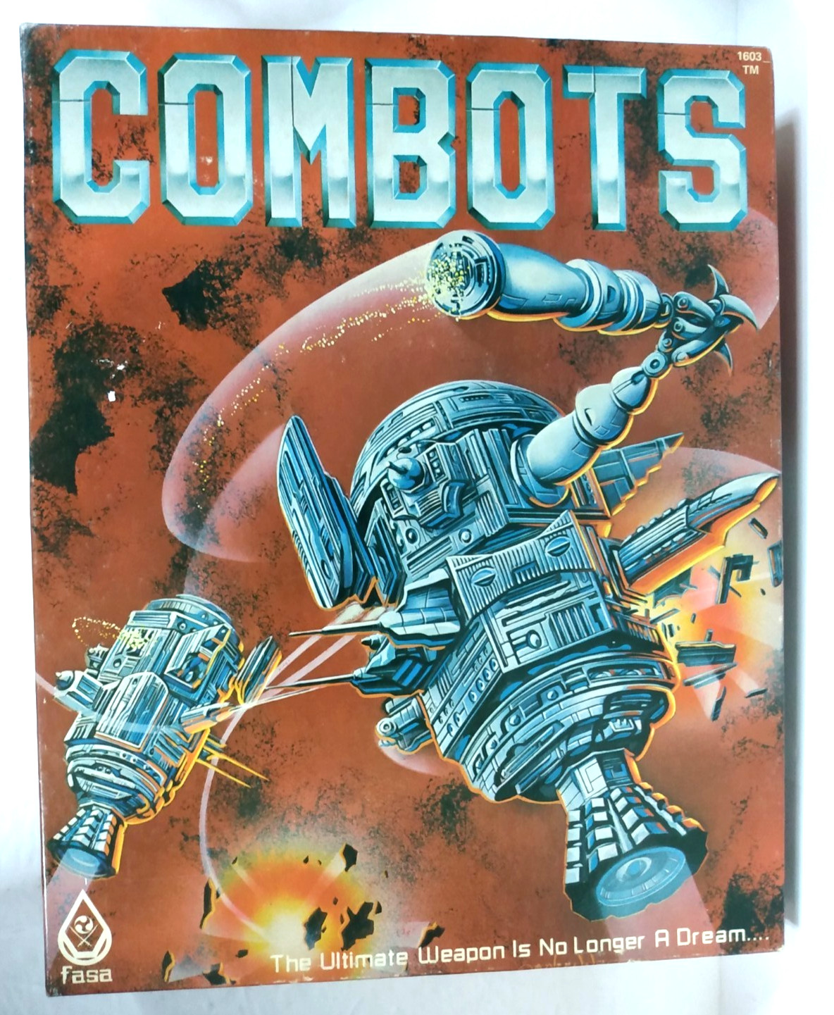 Vtg Combots Strategy Board Game FASA 1603 1983 Sci-fi Fantasy Role Playing