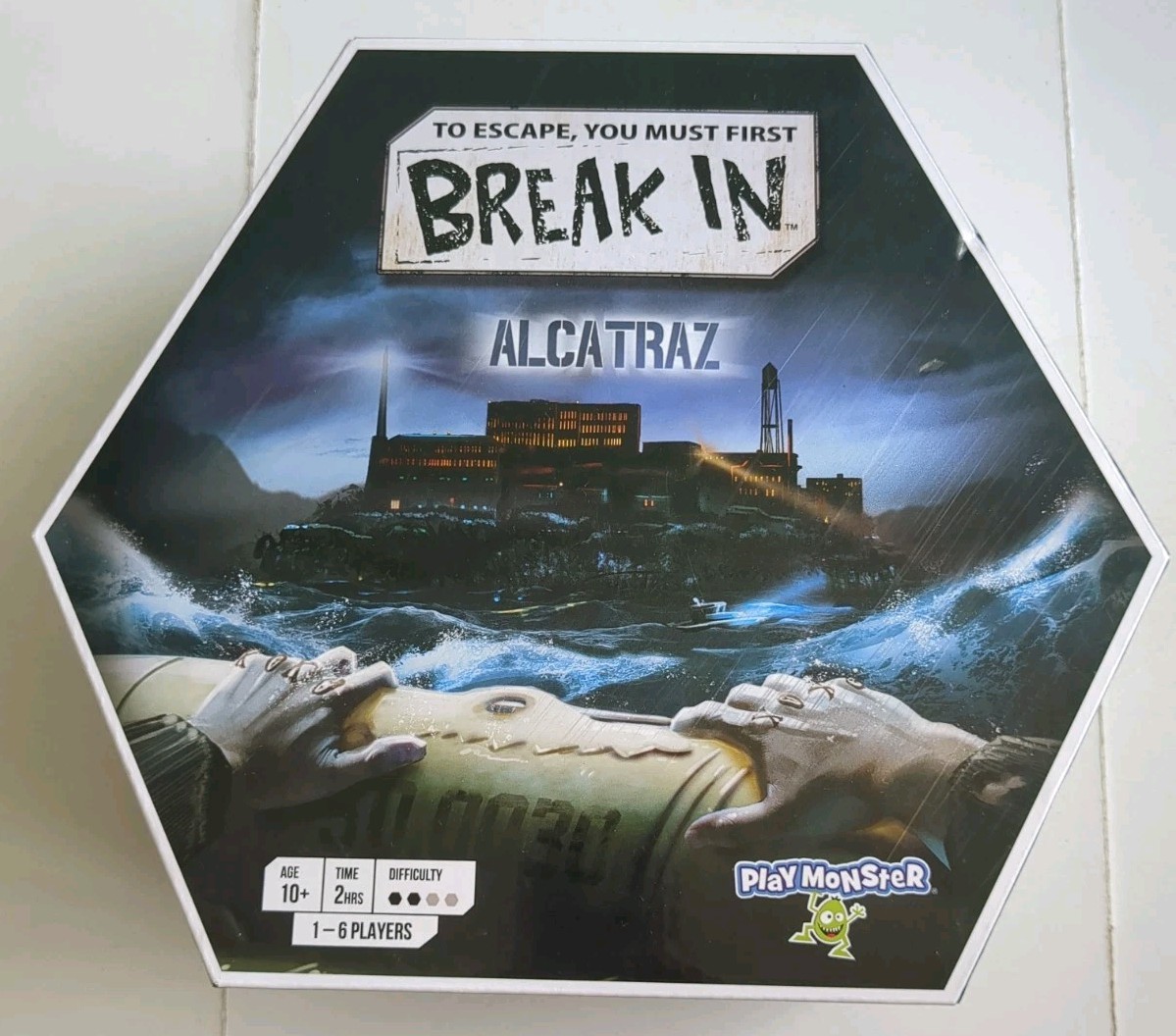 BREAK IN Alcatraz NEW Sealed Escape Room Game