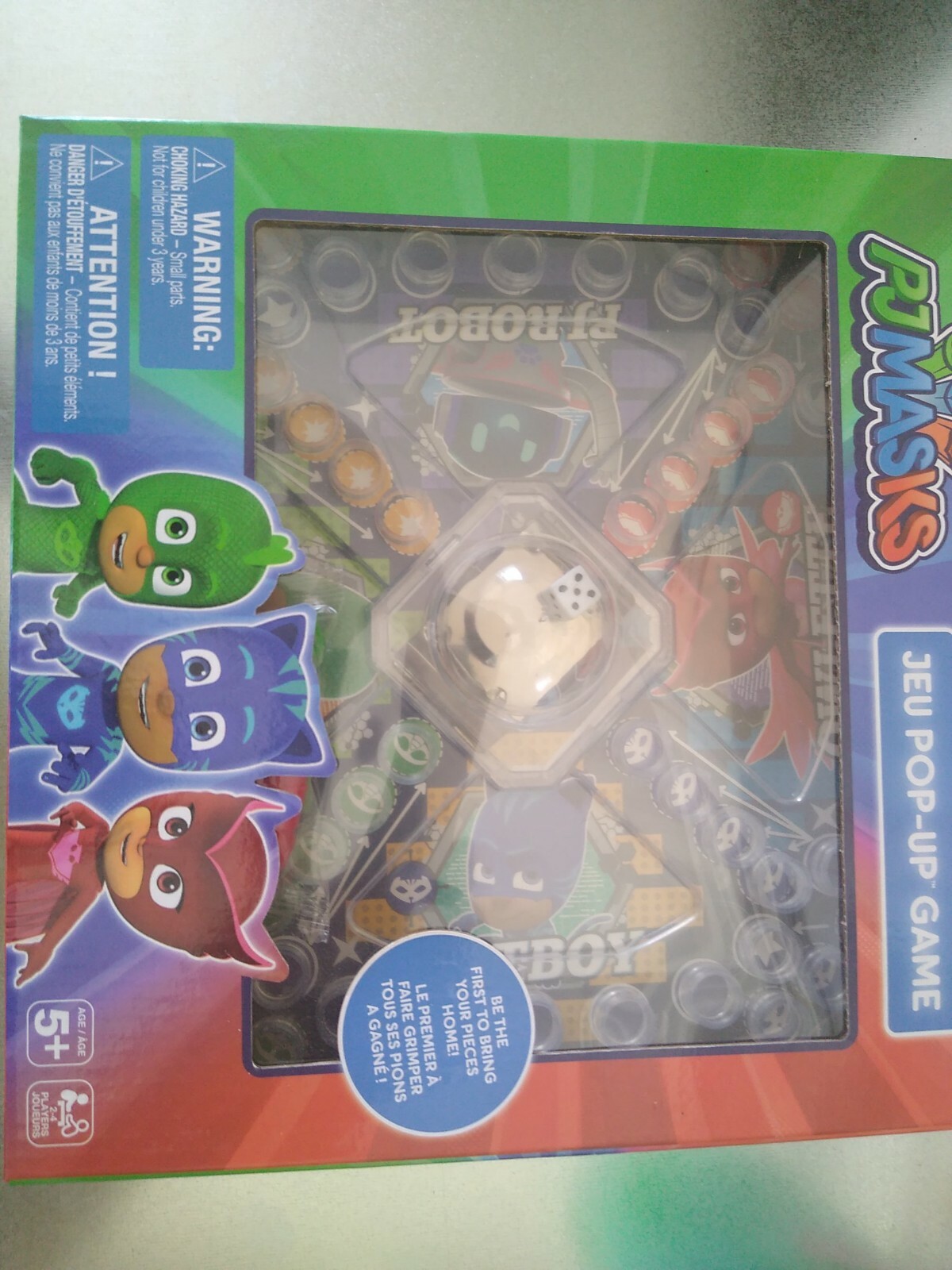 PJ Masks Pop Up Board Game Mulryplayer Age 5 And Up