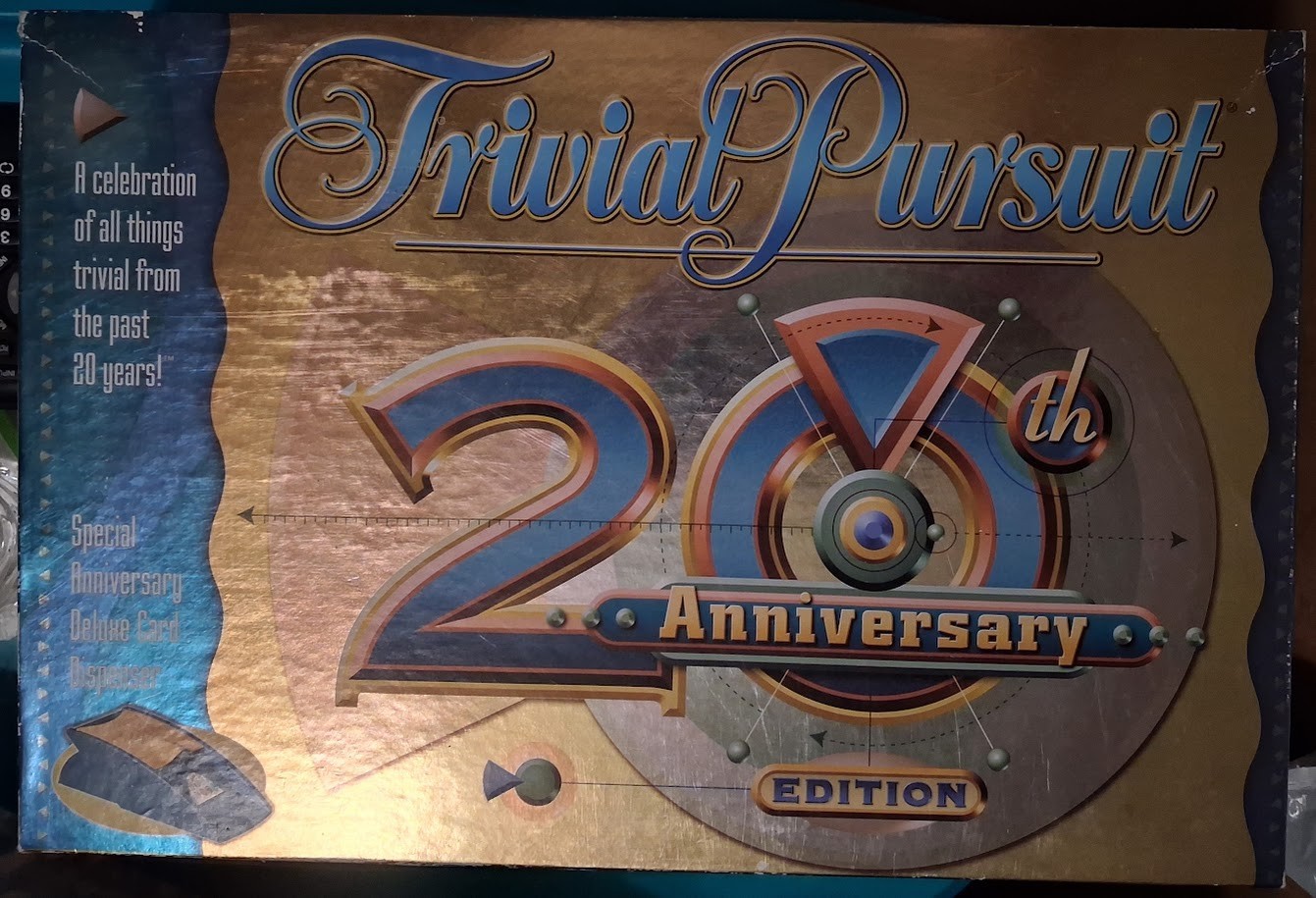 Trivial Pursuit 20th Anniversary Edition (2002) – Brand New – FREE FedEx 2-day