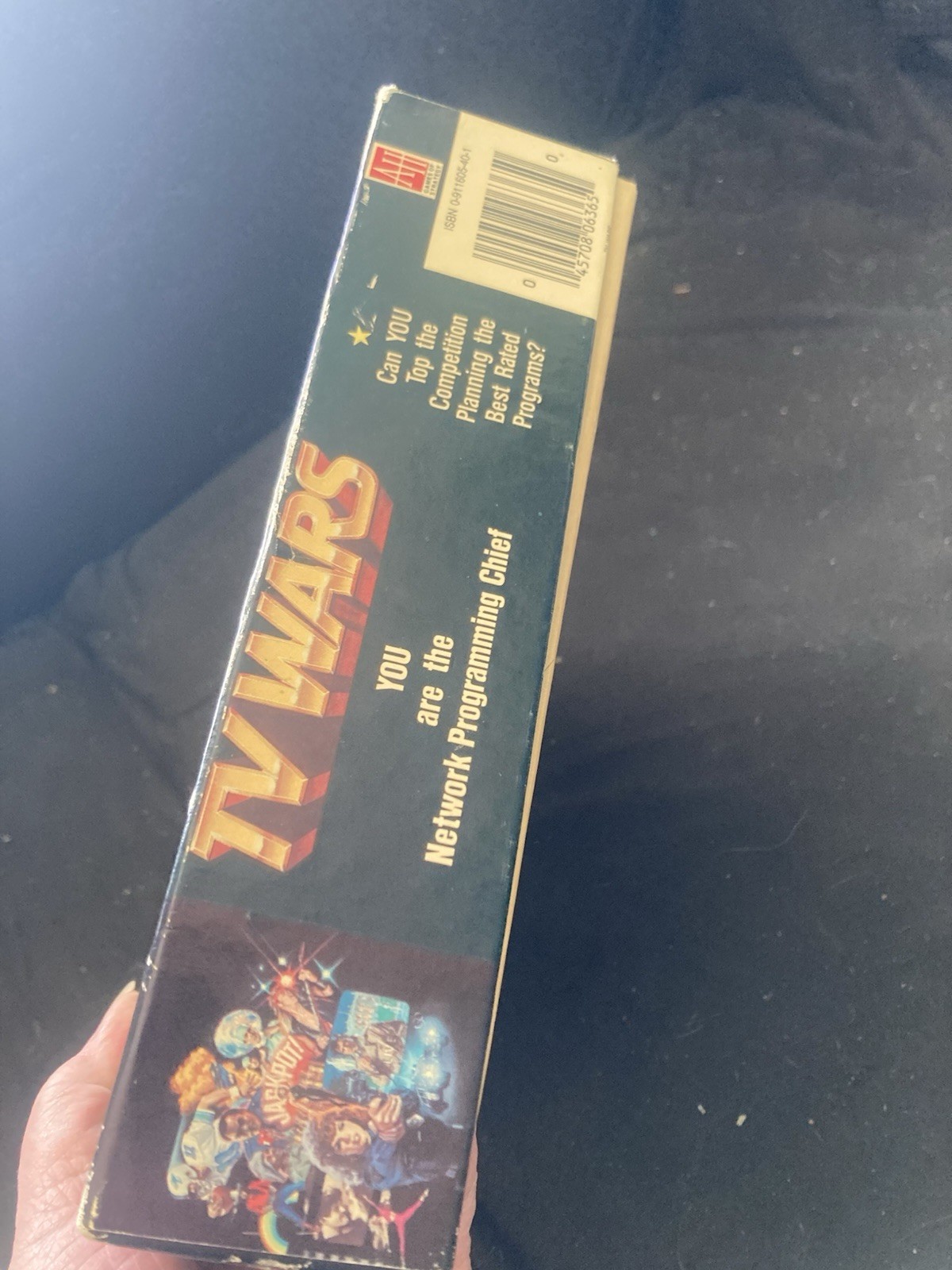 The Avalon Hill Game Company TV Wars Board Game 1987 Television Theme