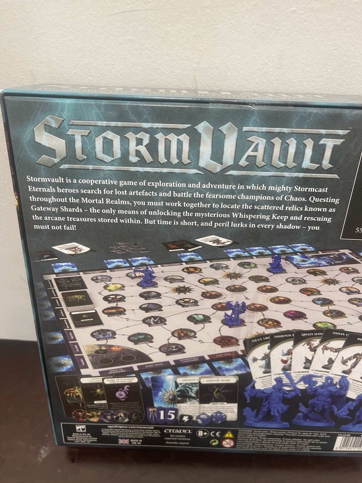 Storm Vault the Cooperative (2019) Fantasy Adventure Board Game (2-5 Players)