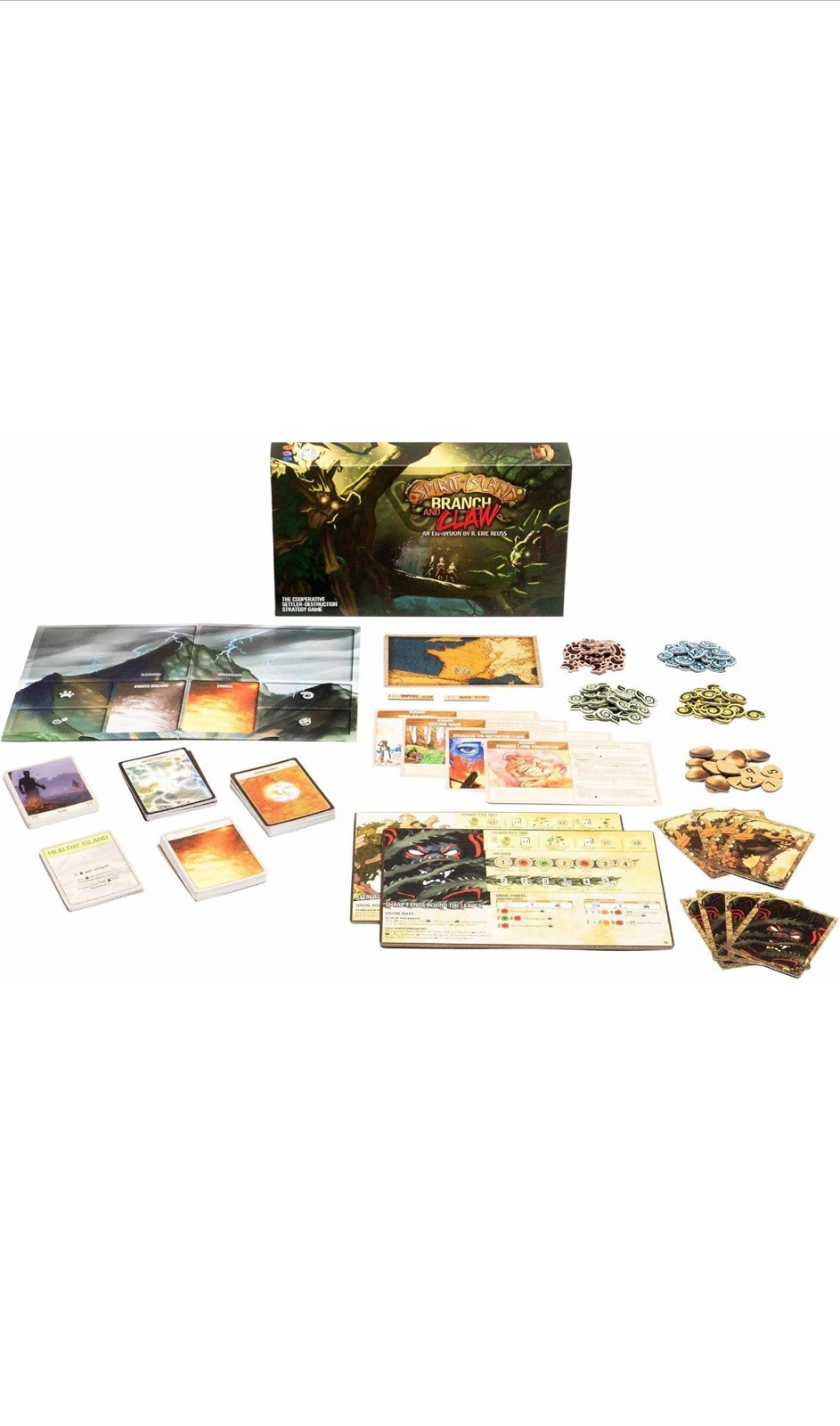 Spirit Island: Branch & Claw Board Game Expansion Set New and Sealed FREE SHIP