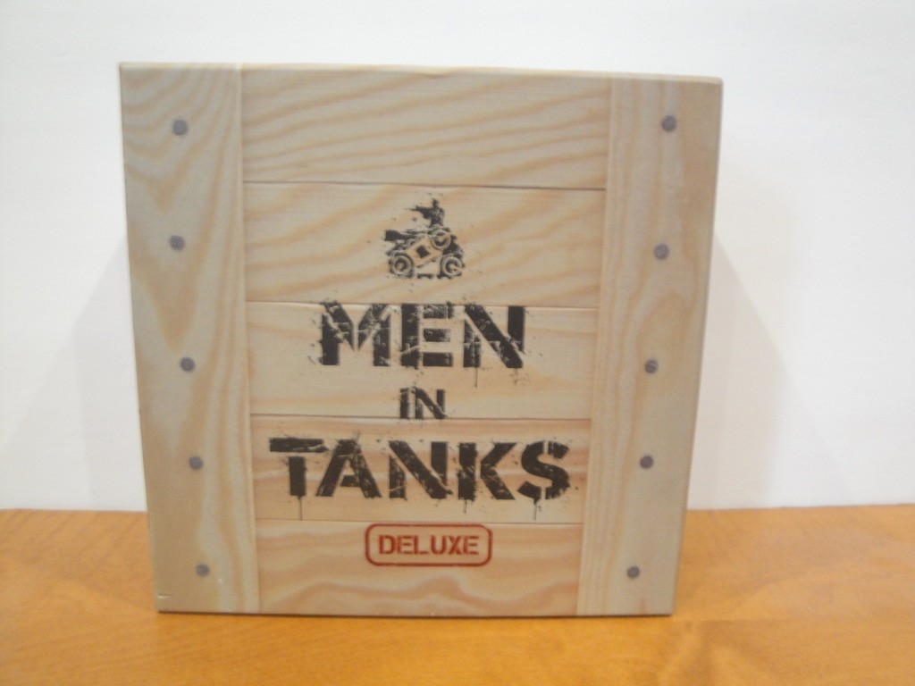 MEN IN TANKS Modular Tactical Board Game Men in Tanks NEW Open Box SEALED Parts