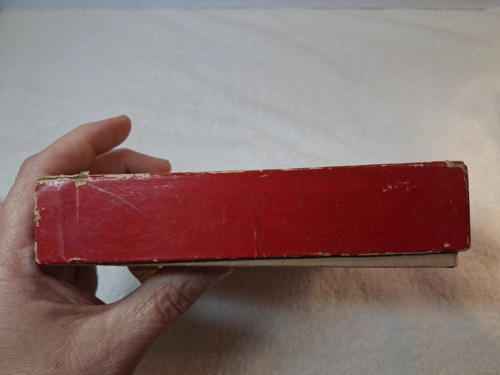 Monopoly Popular Version Box Set Parker Brothers 1950’s Red Box- INCOMPLETE