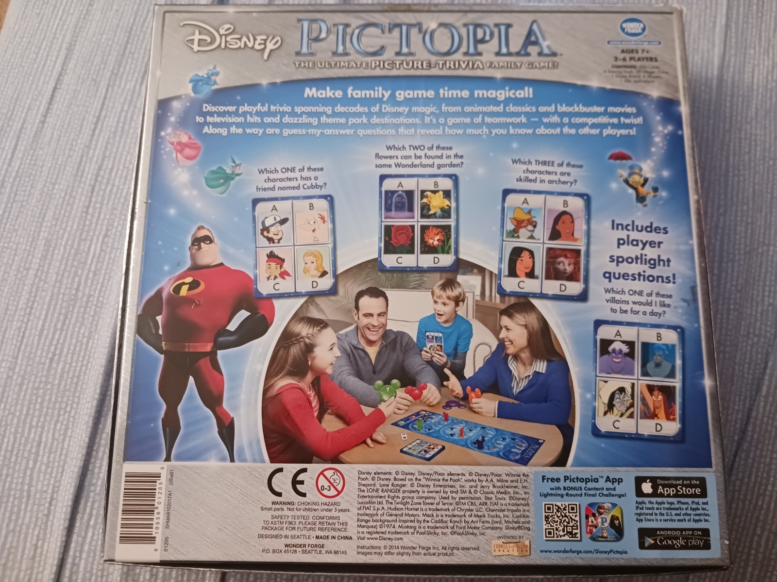 Pictopia Disney Edition Ultimate Picture Board Game 100% Complete 2019